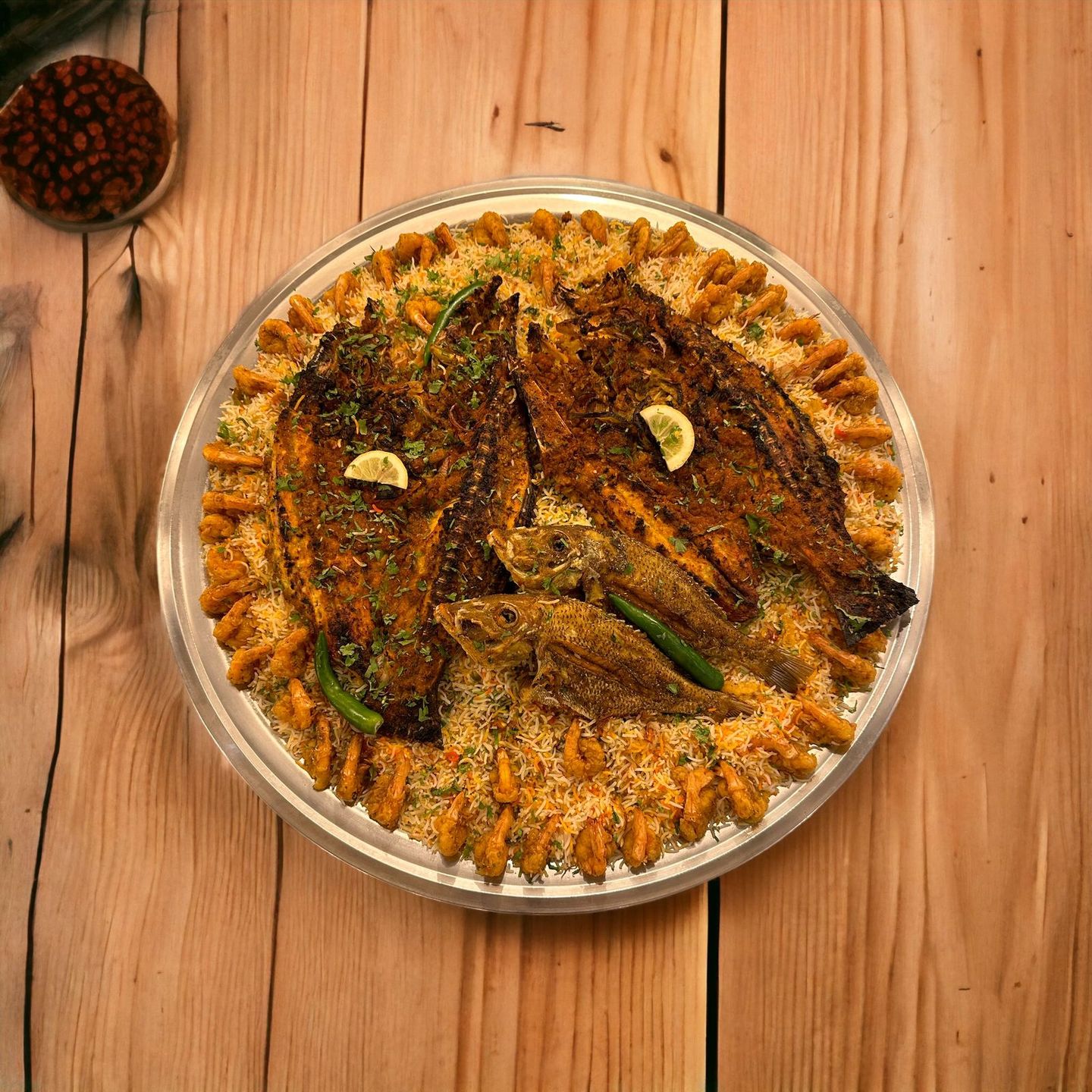 وجبة شعري و عروسة و ربيان