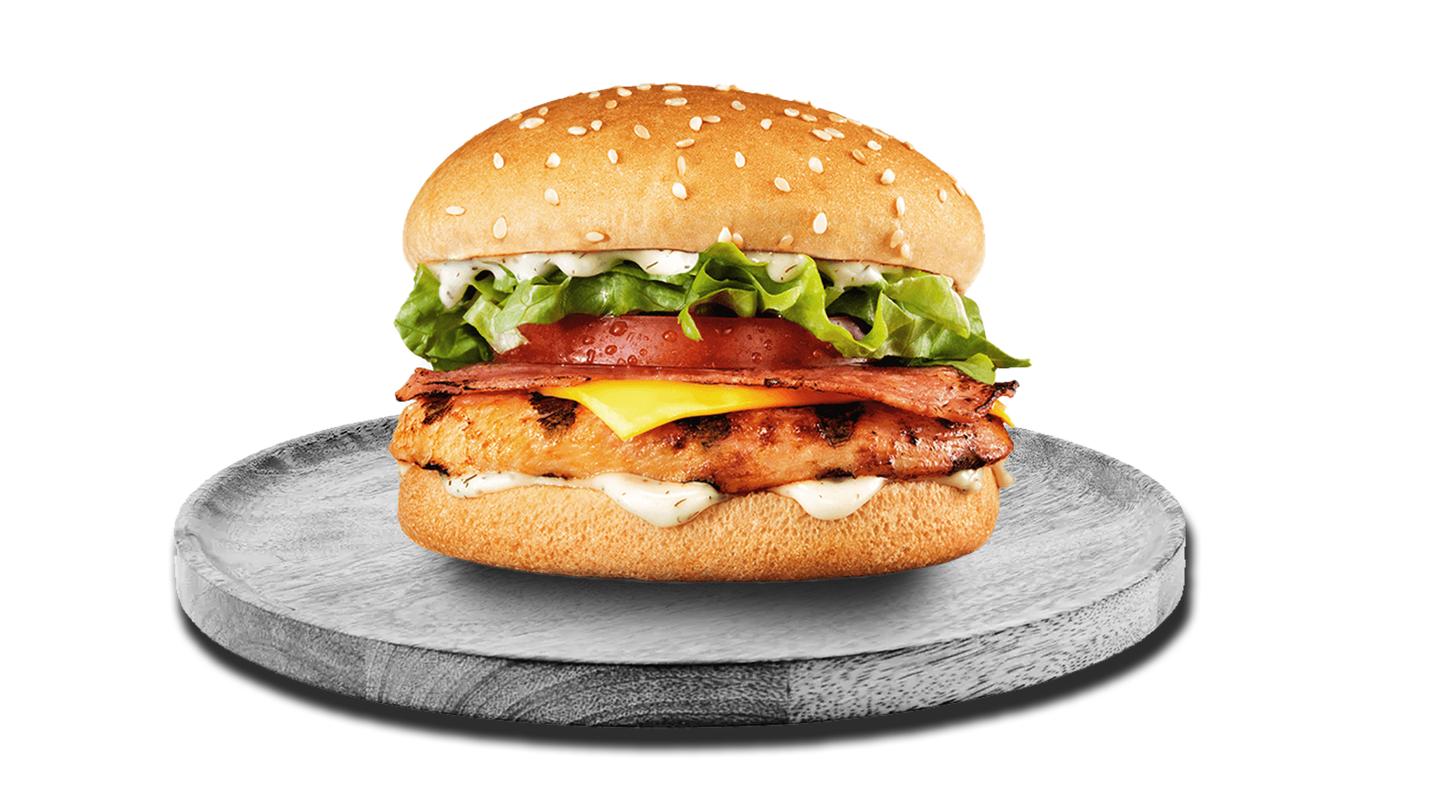 Saj Chicken Burger