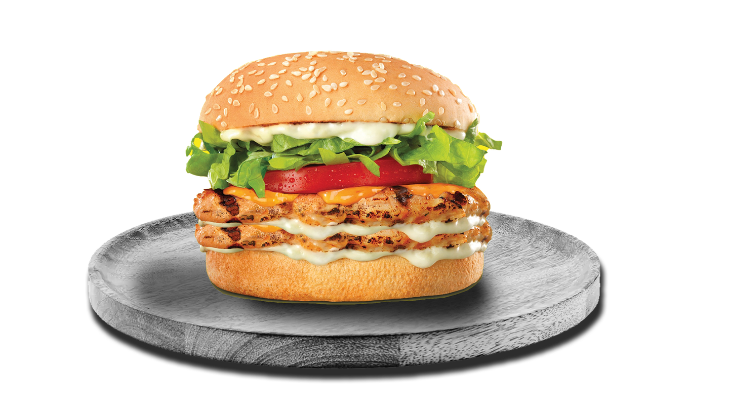 Double Chicken Burger