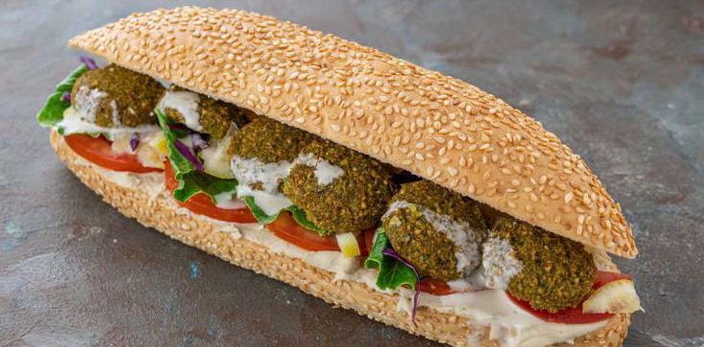 كعكة فلافل