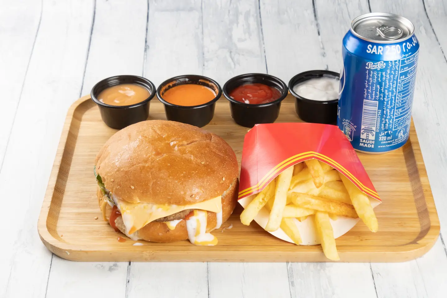 Meat Burger Meal