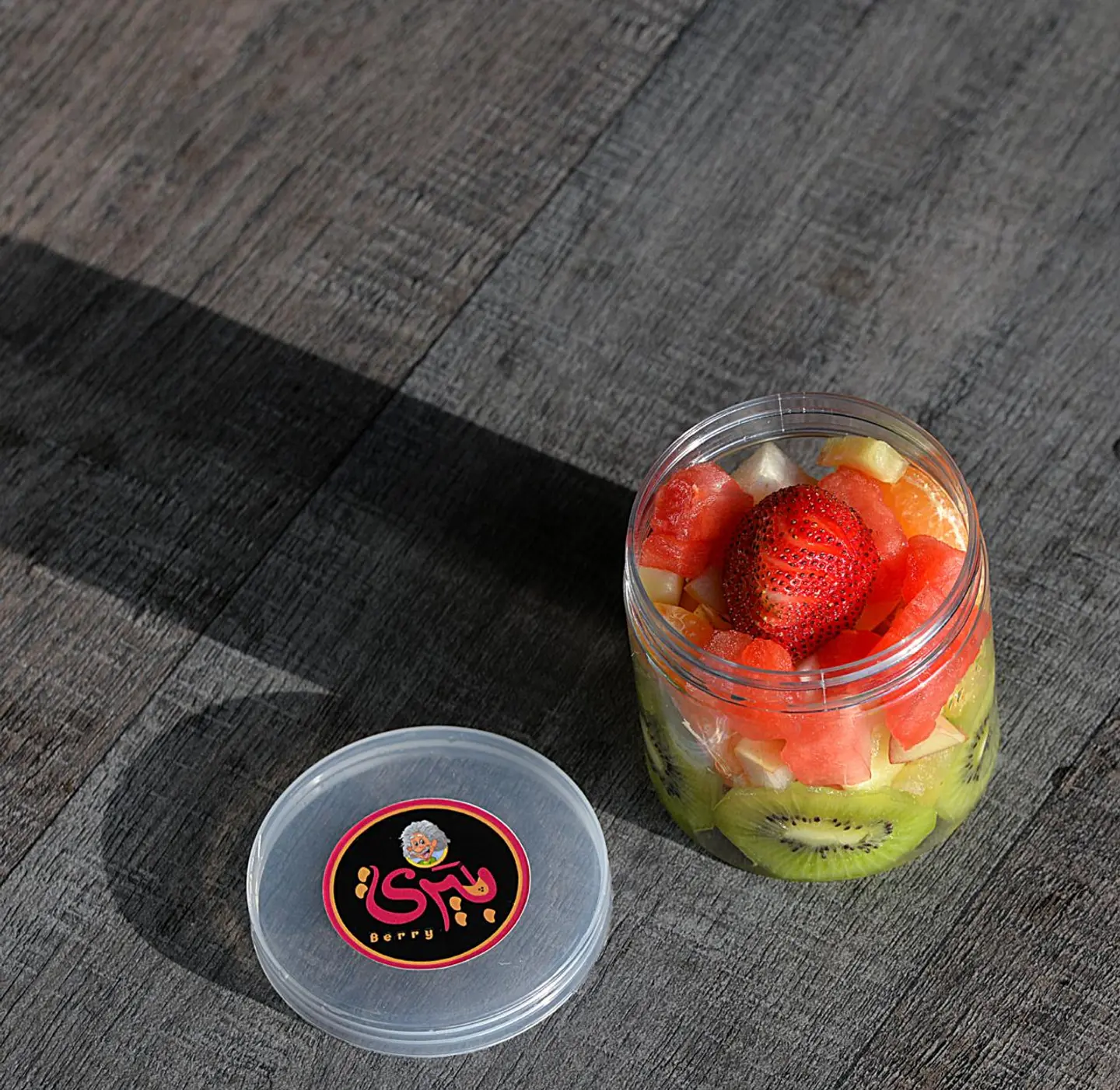 سلطة فواكه آيسكريم