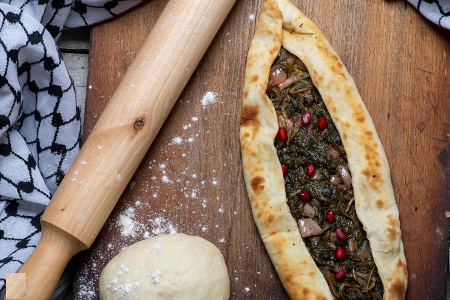 فطيرة سبانخ