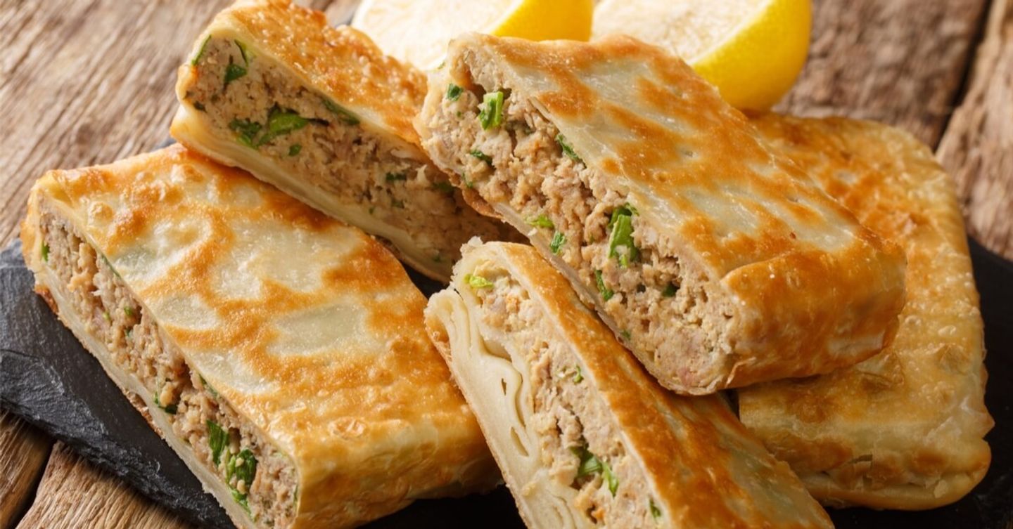 Meat And Cheese Mutabbak