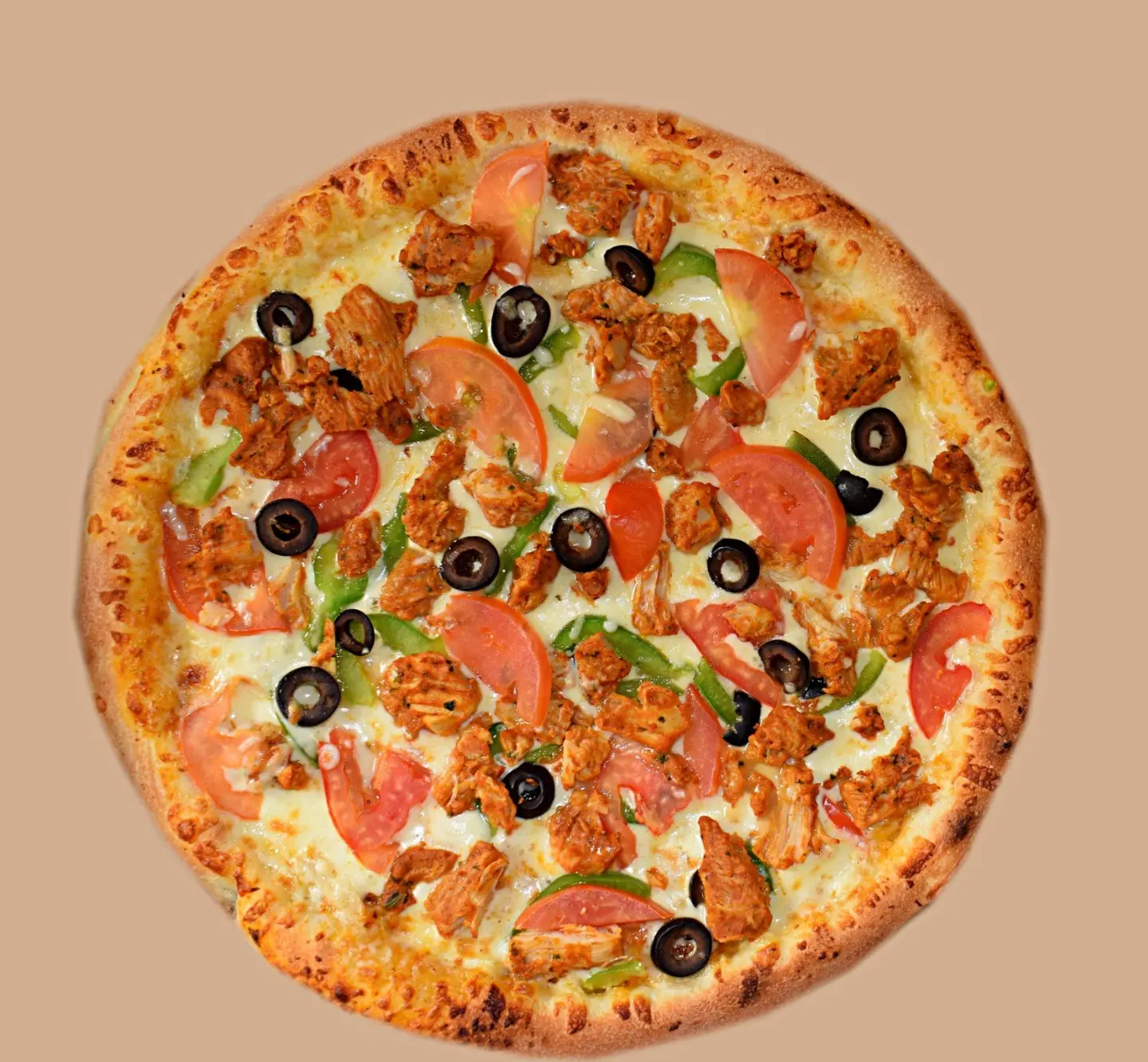 بيتزا قطع دجاج