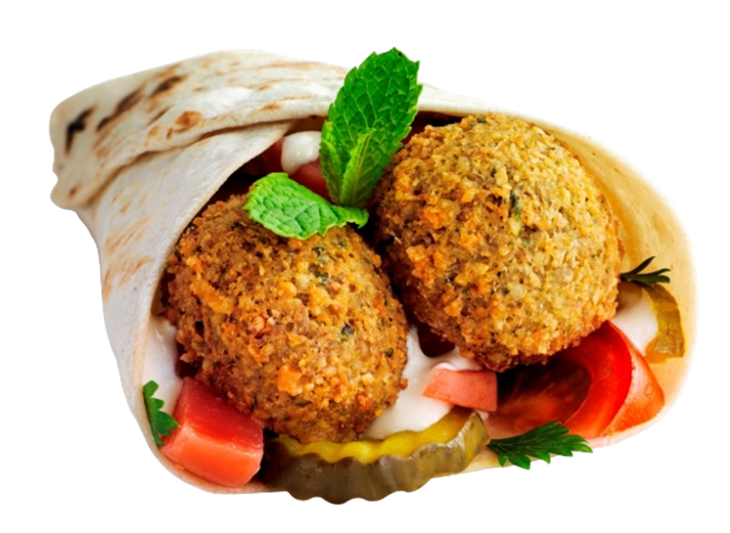 Falafel Sandwich With Cheese - Plain