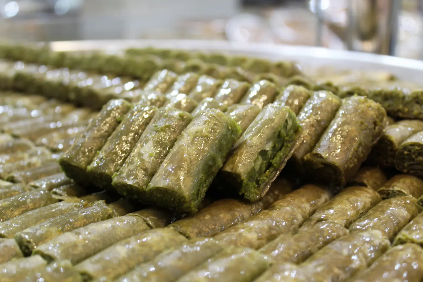 بقلاوة أصابع فستق