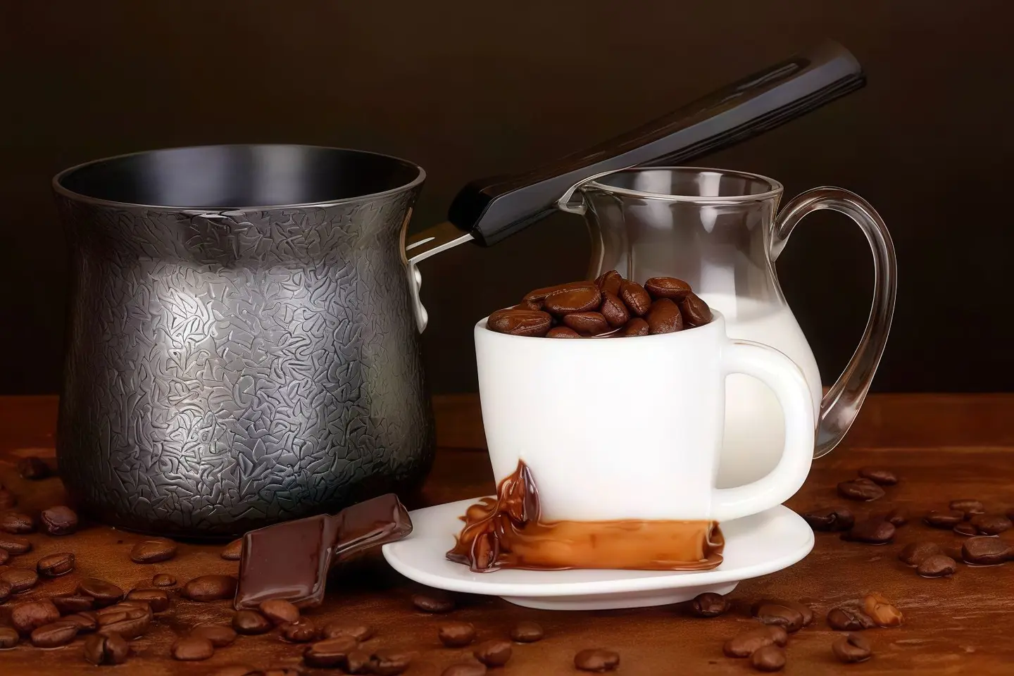 Turkish Coffee With Milk