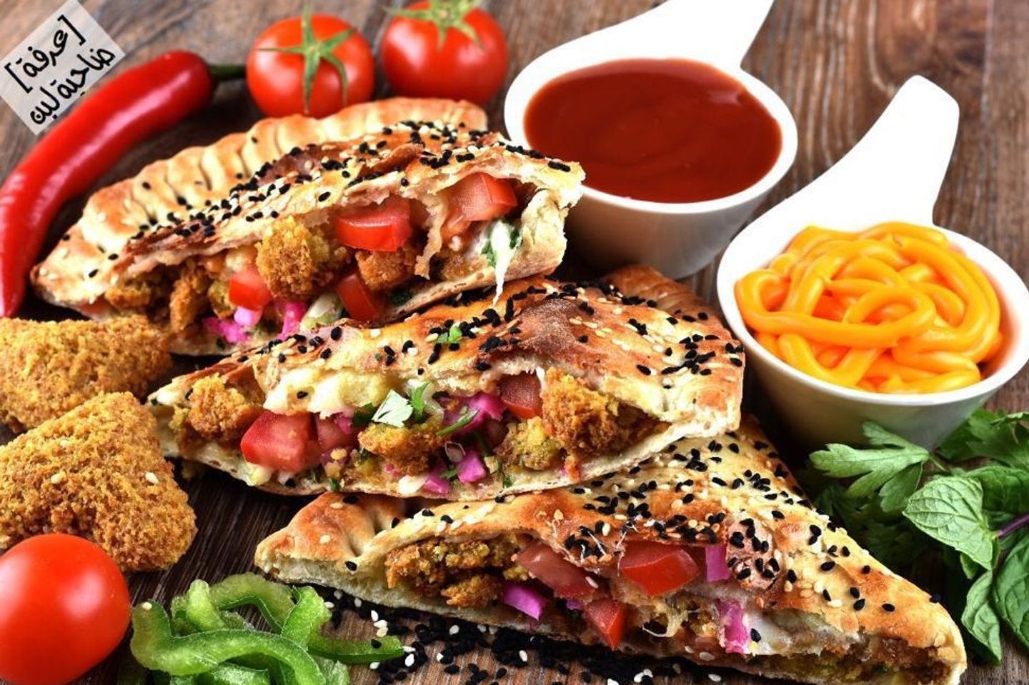 Buy 2 Special Falafel Pies And Get A Small Awar Qalb Cup For Free