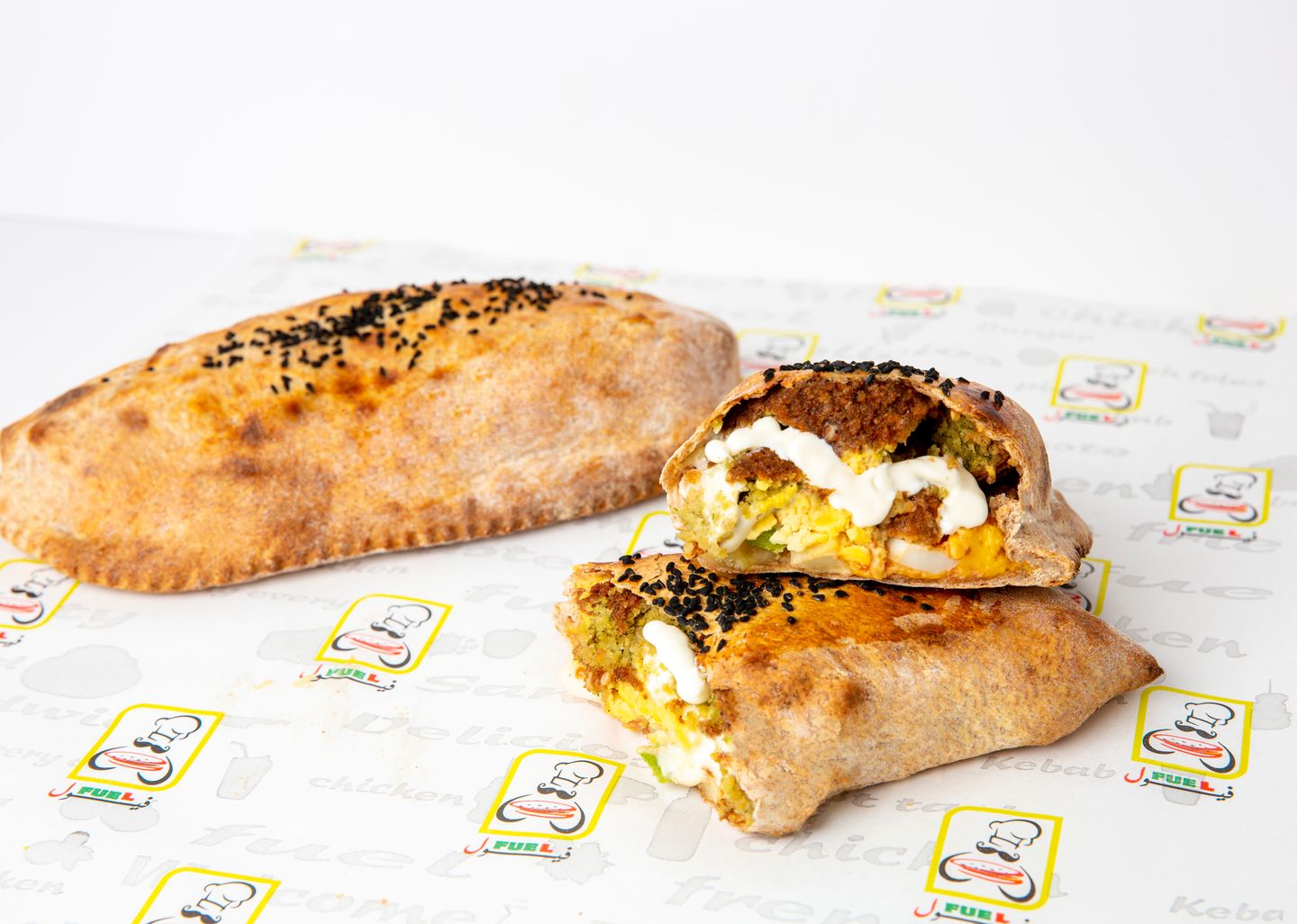 Brown Falafel Pie