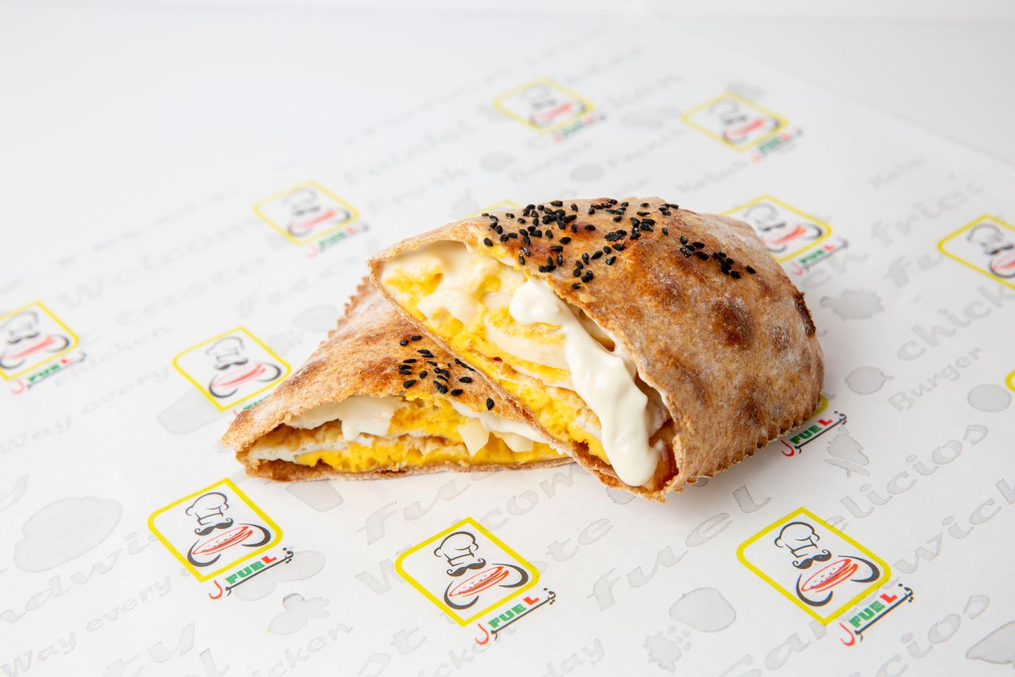 Brown Cheese Egg Pie