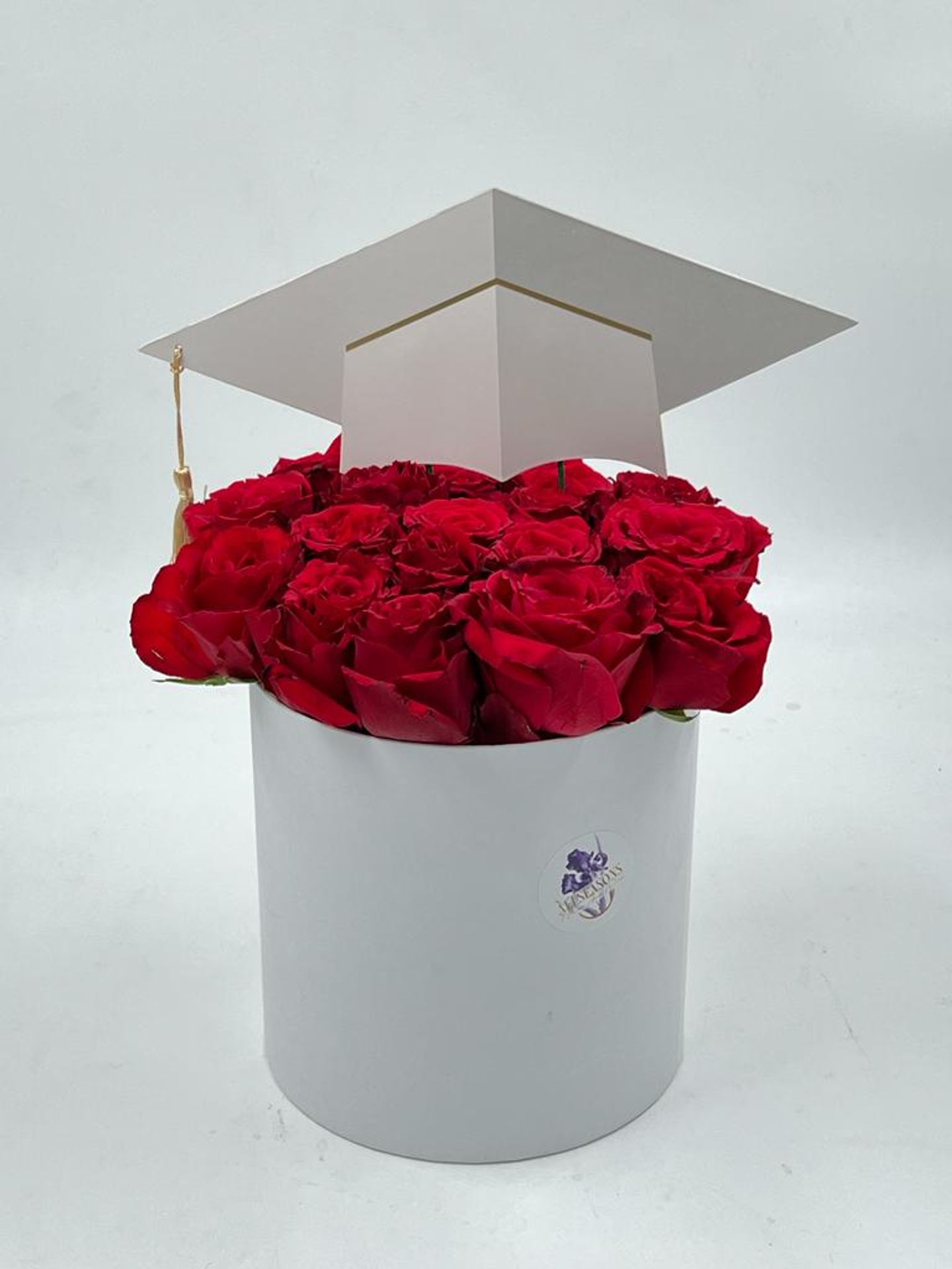 Graduation Box Red Rose