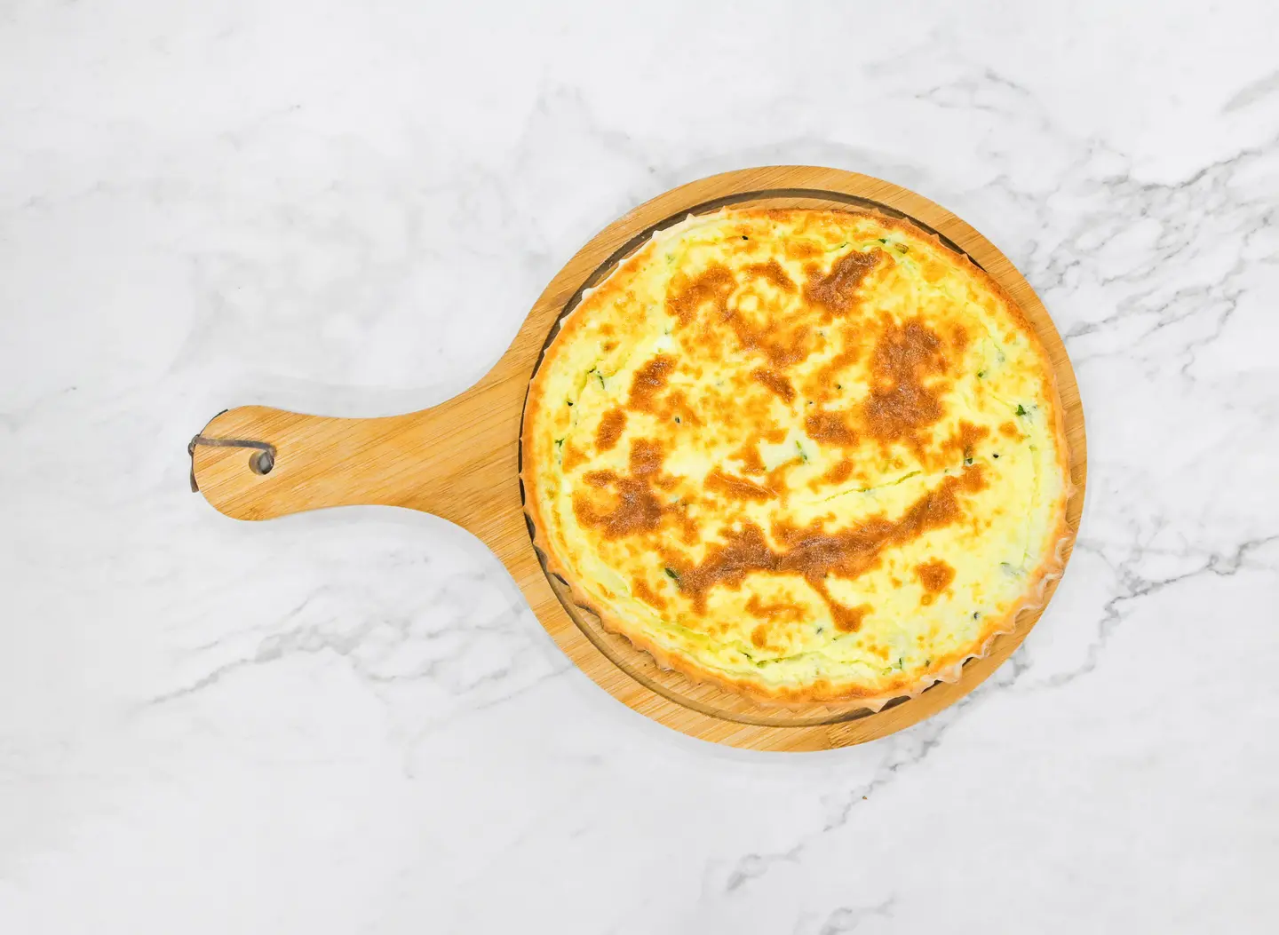 فطيرة  بيض بالجبن