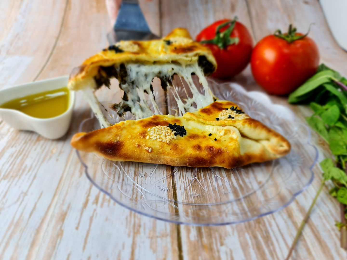 فطيرة سبانخ بالجبن