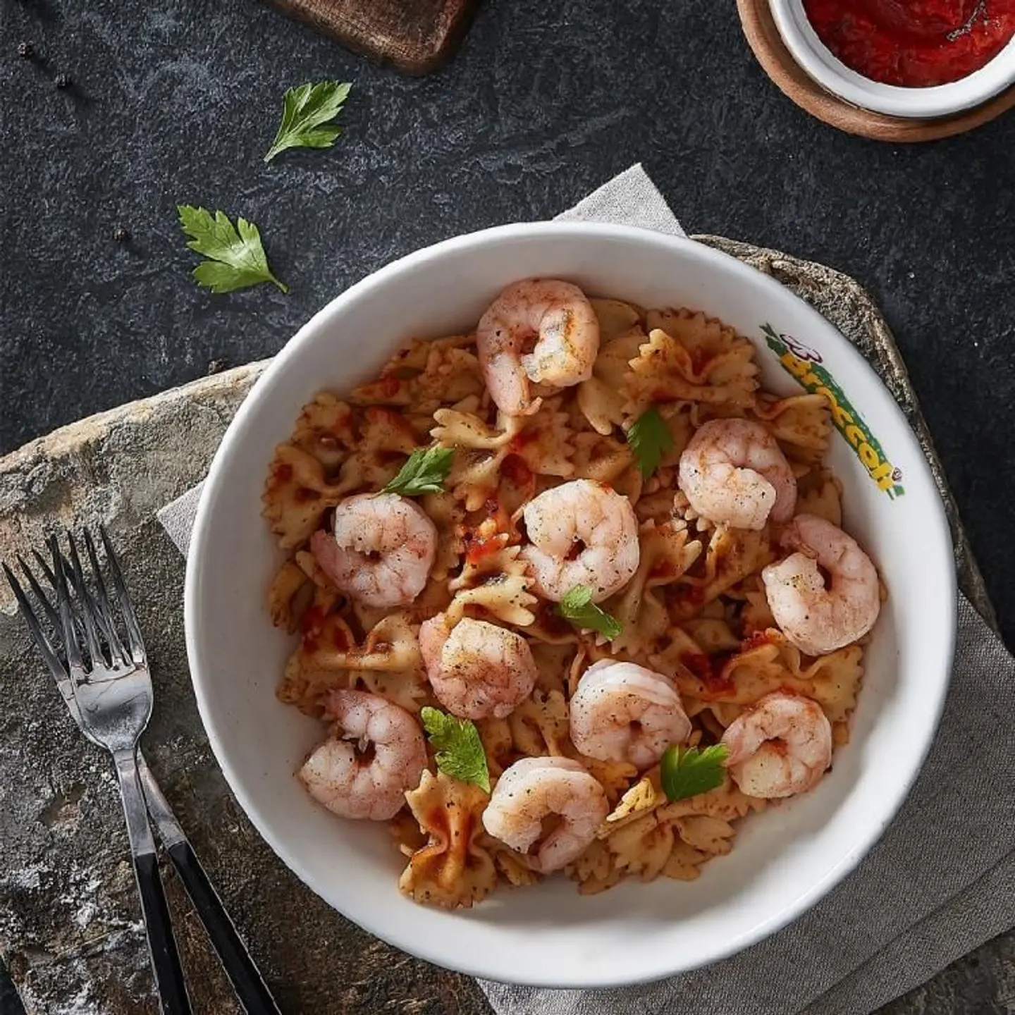 باستا الروبيان