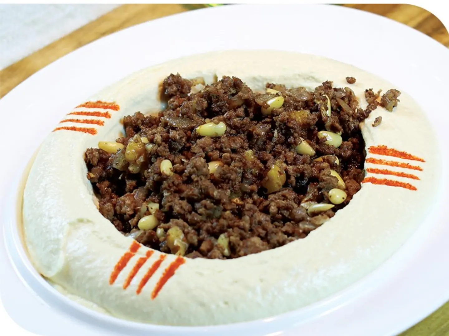 Hummus With Meat
