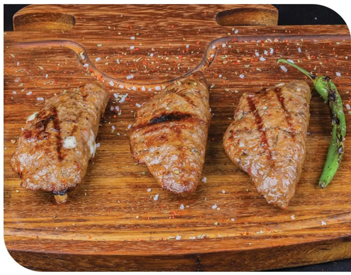 Kofta With Kashkaval Cheese