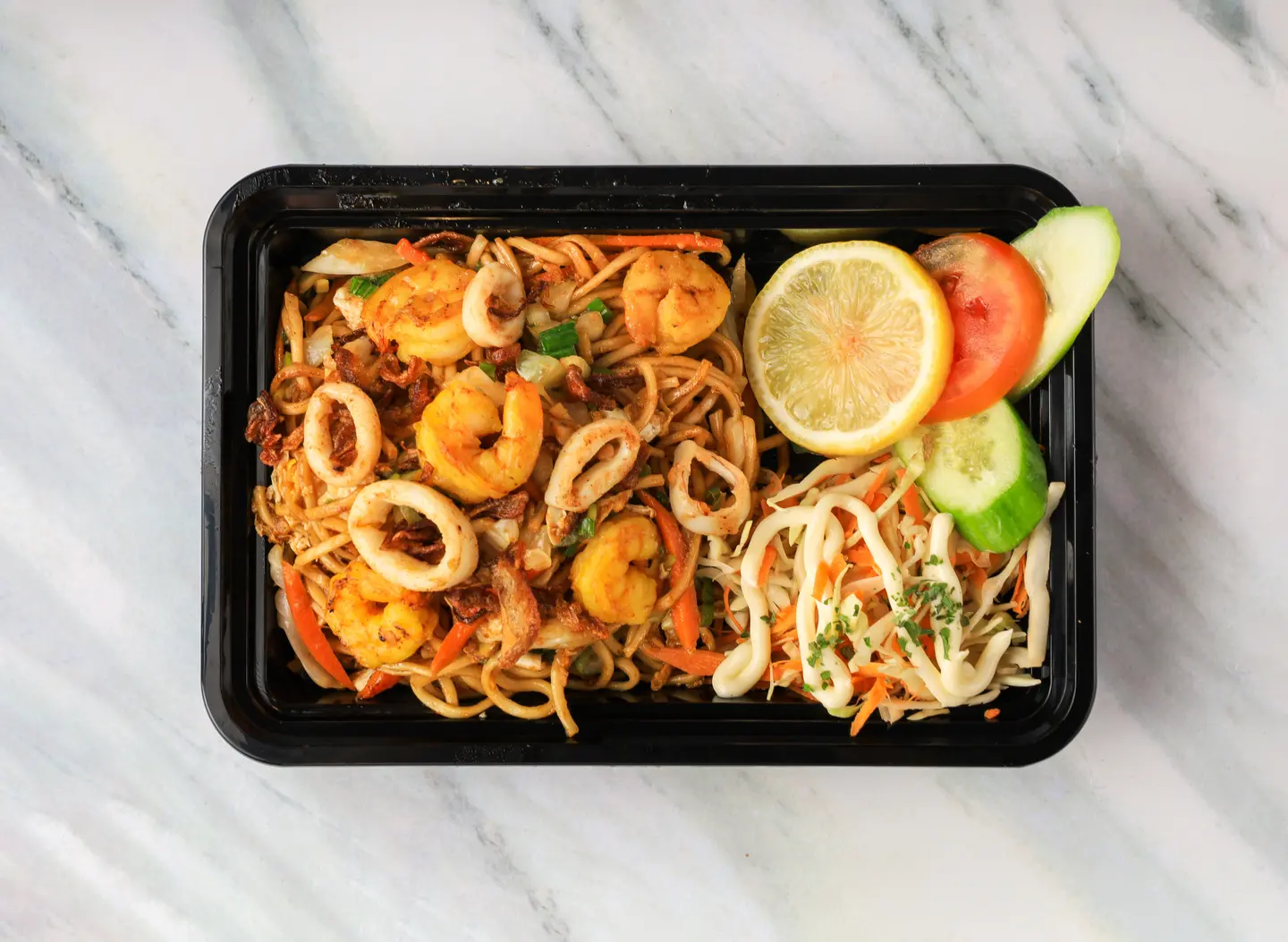 Seafood Fried Noodle (Mie Goreng Seafood)
