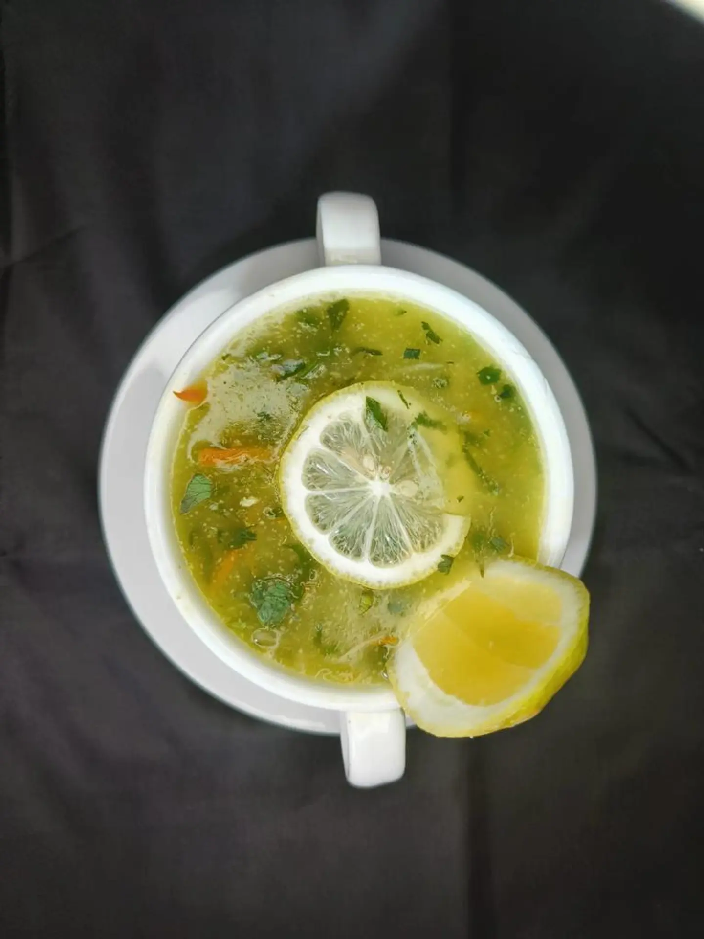 Lemon Coriander Soup - Veg