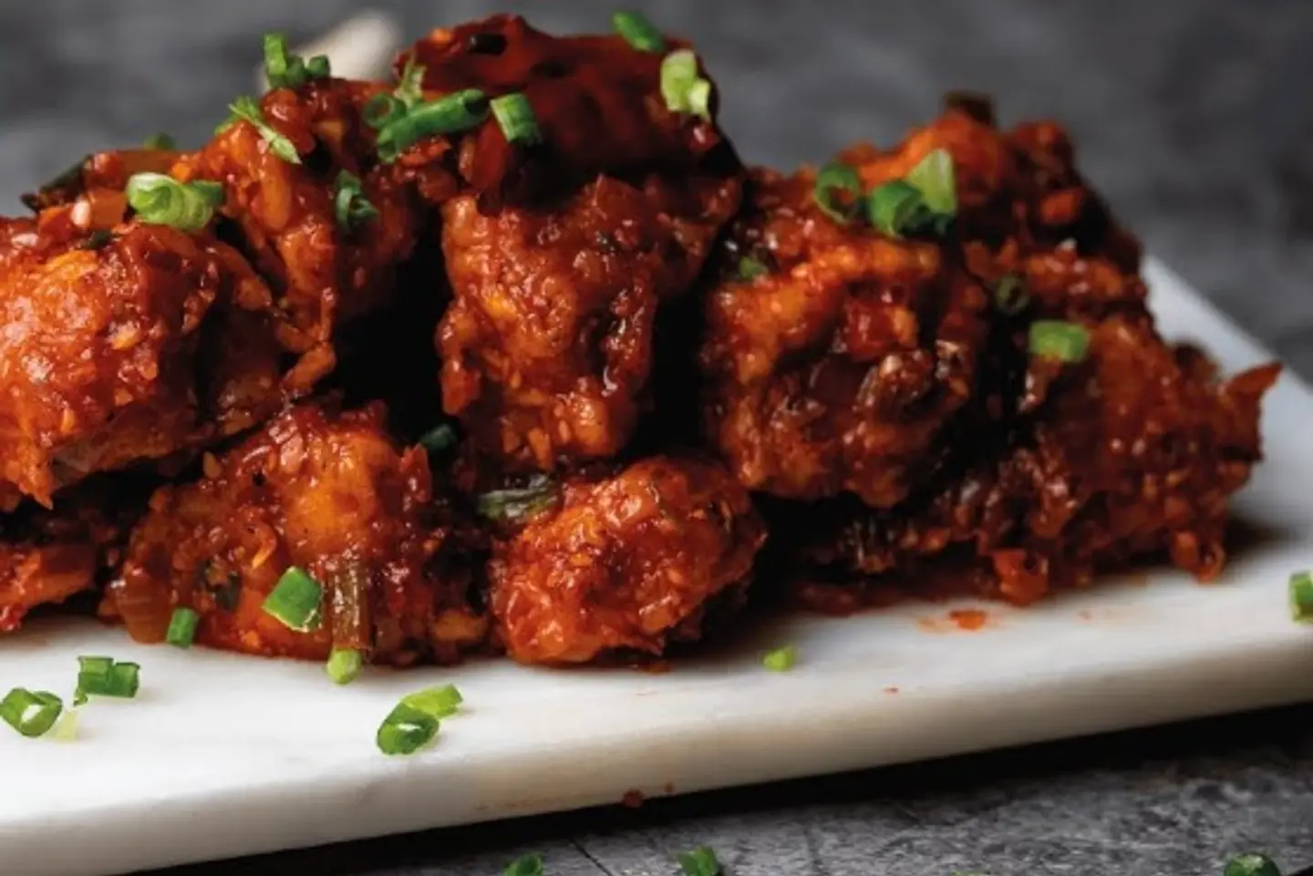 Schezwan Chicken (Dry)