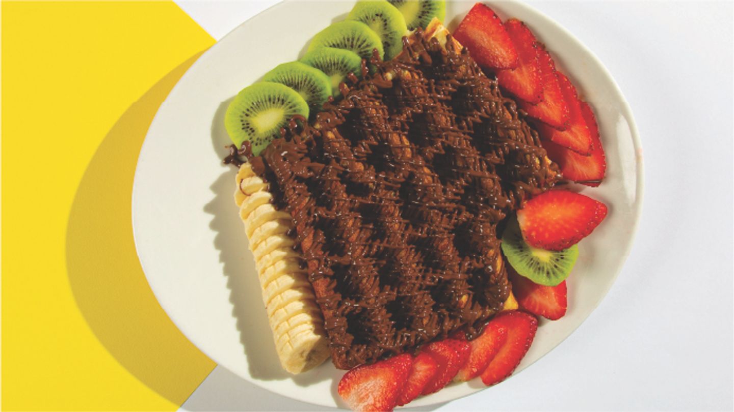 Crepe Waffle Plain
