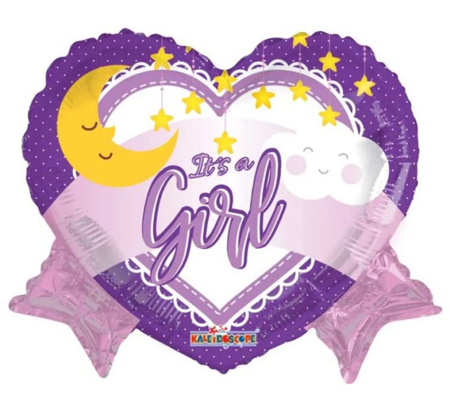 بالون 2 it’s a girl قصديري هيليوم