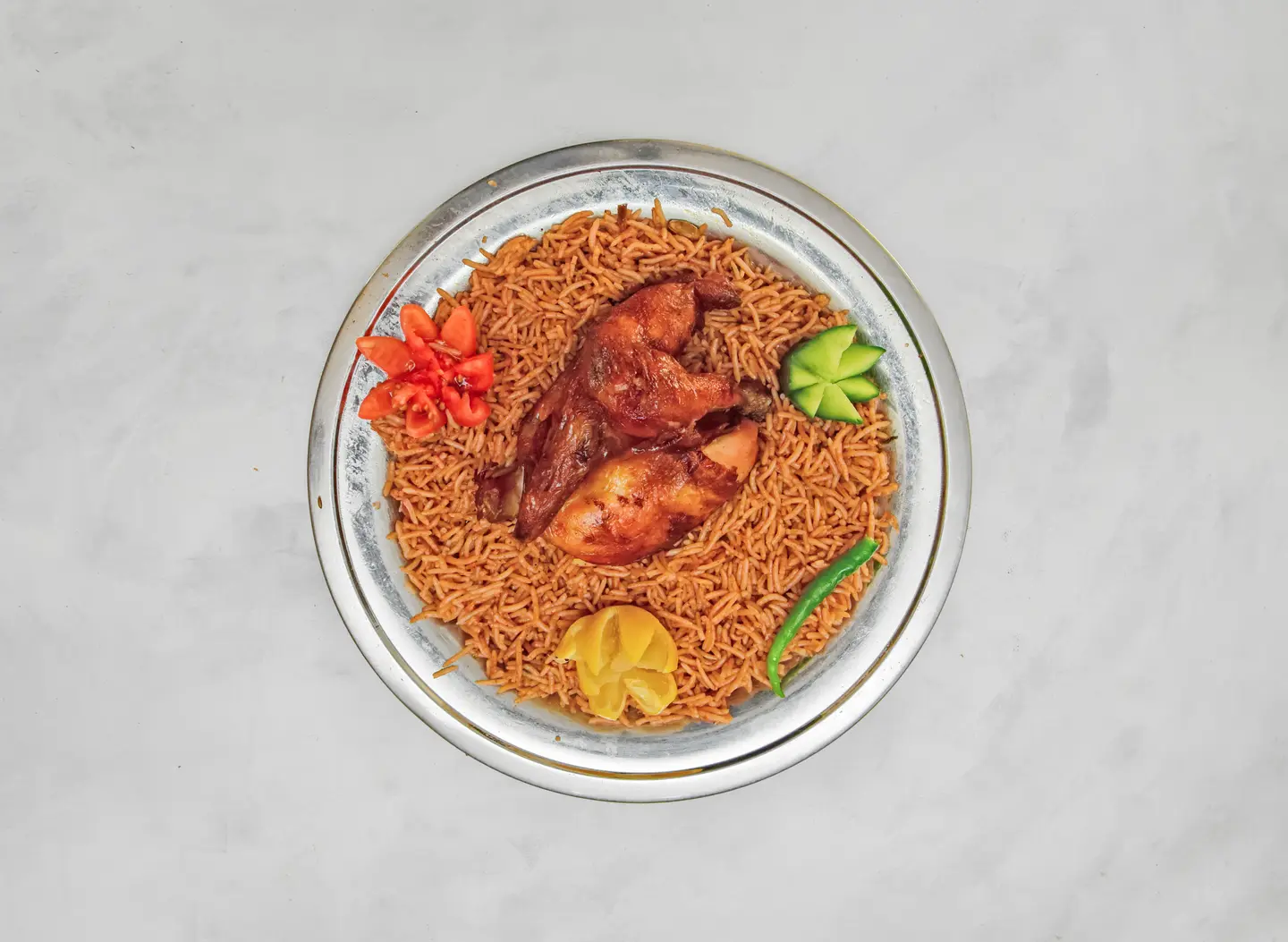 Half Grilled Chicken