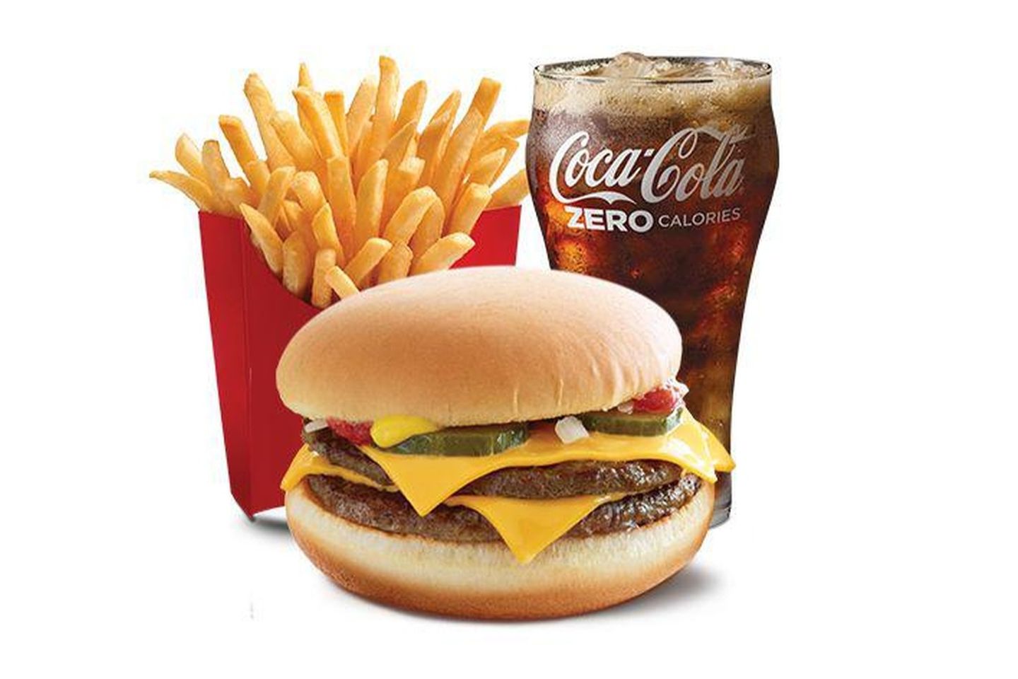 Double Meat Burger Meal