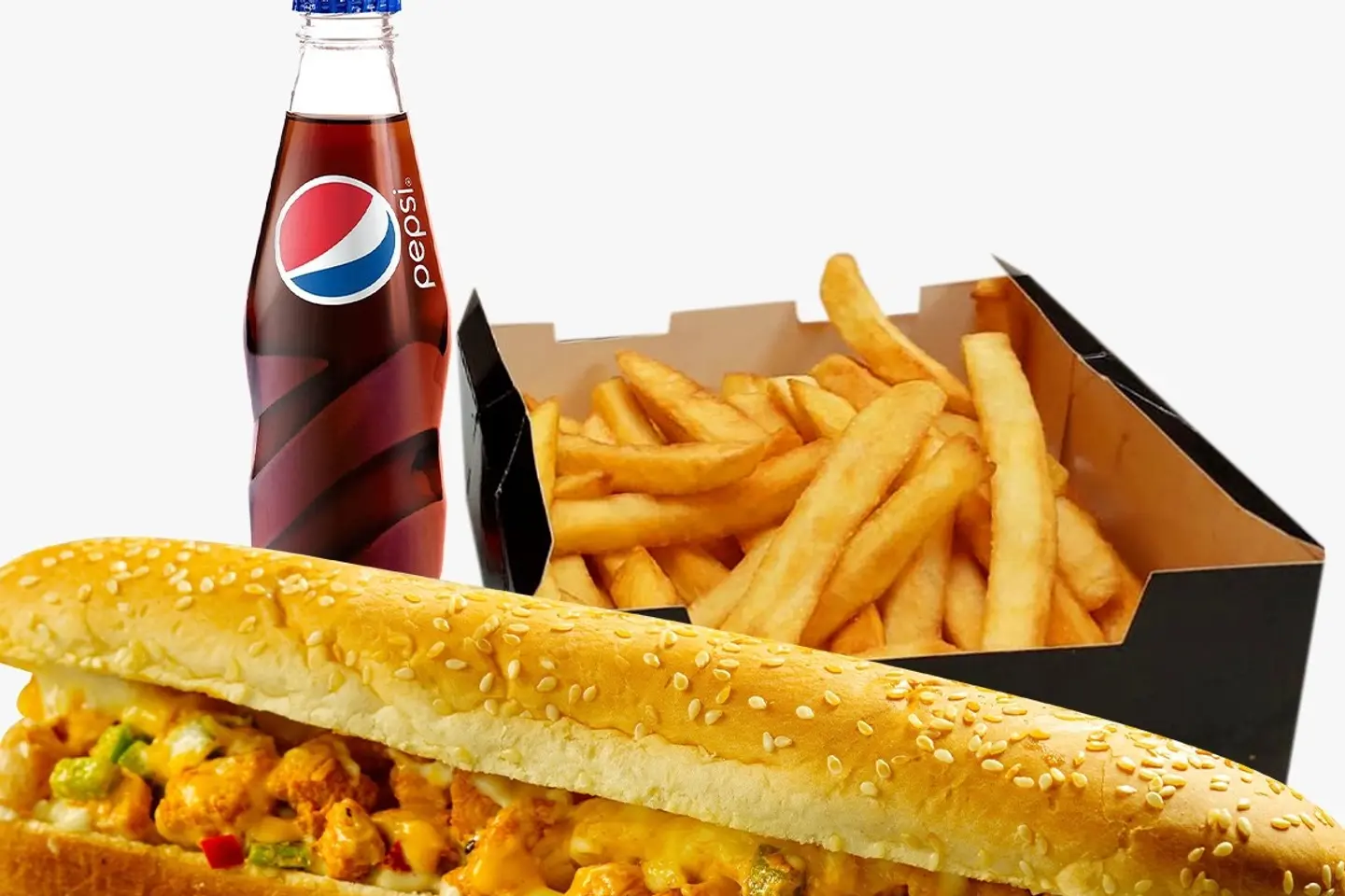 Combo Chicken Hamsa Sandwich