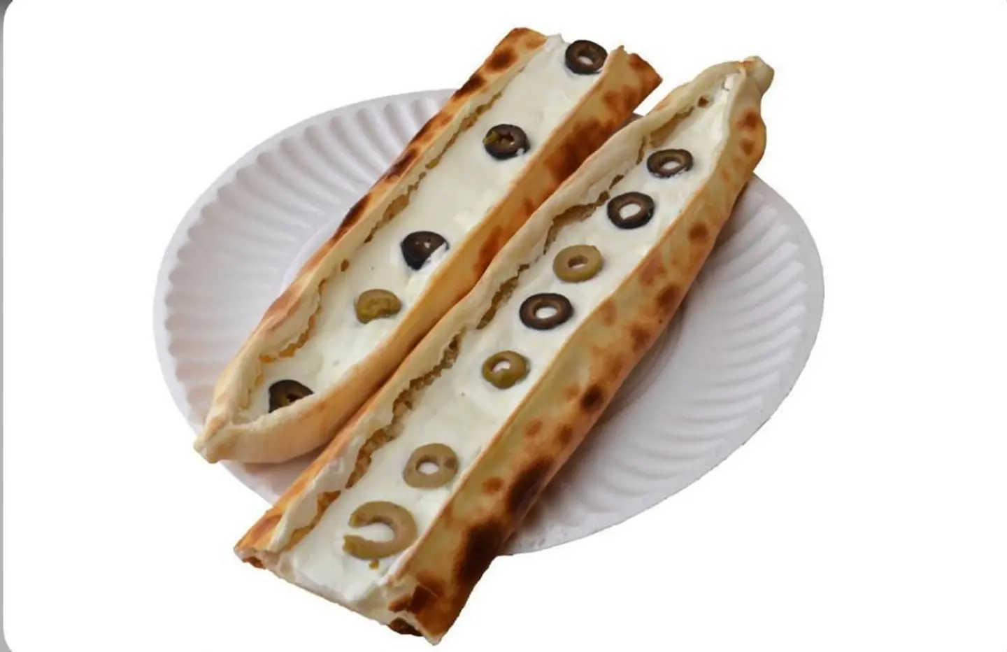 جبن سائل بالزيتون