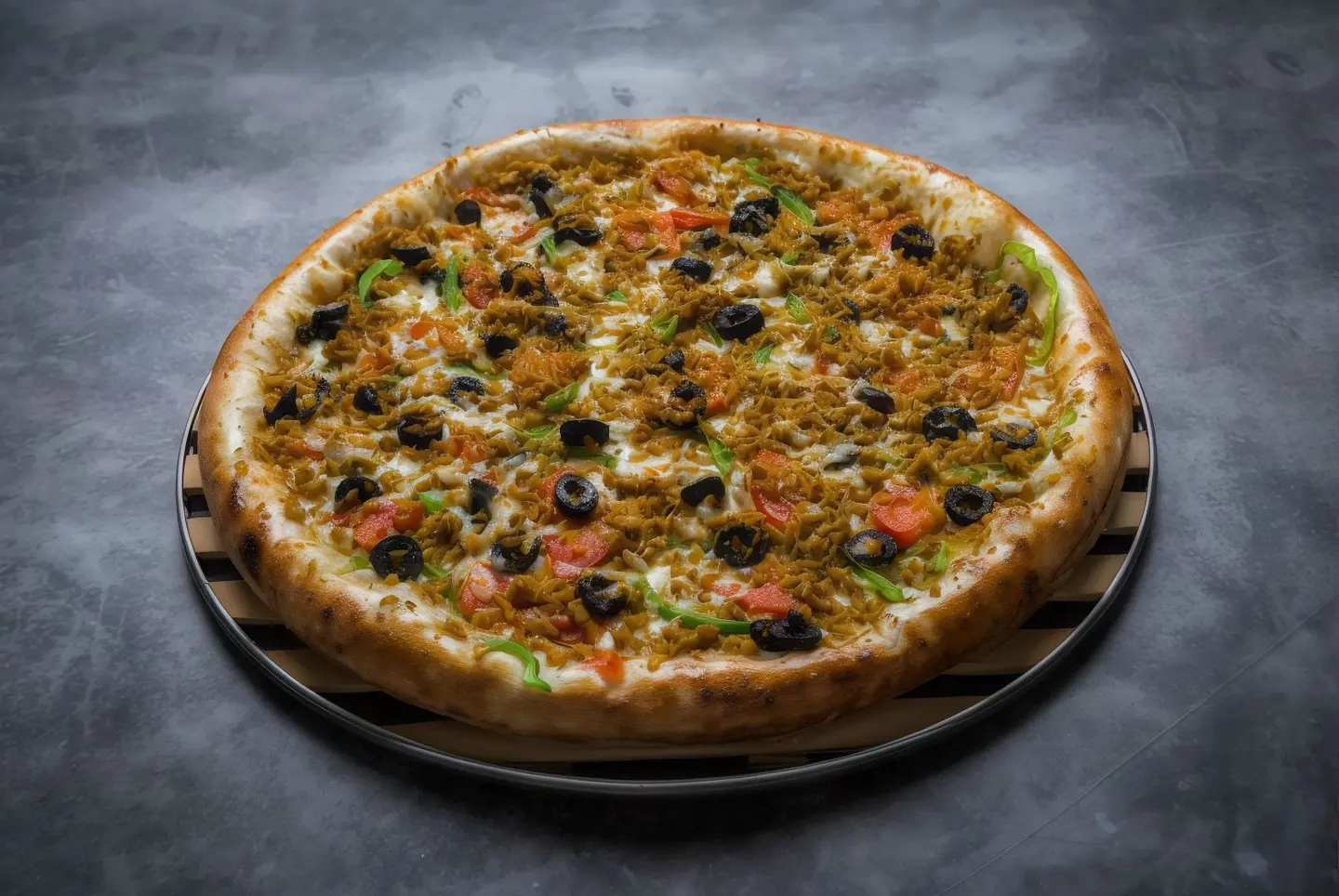 Minced Chicken Pizza