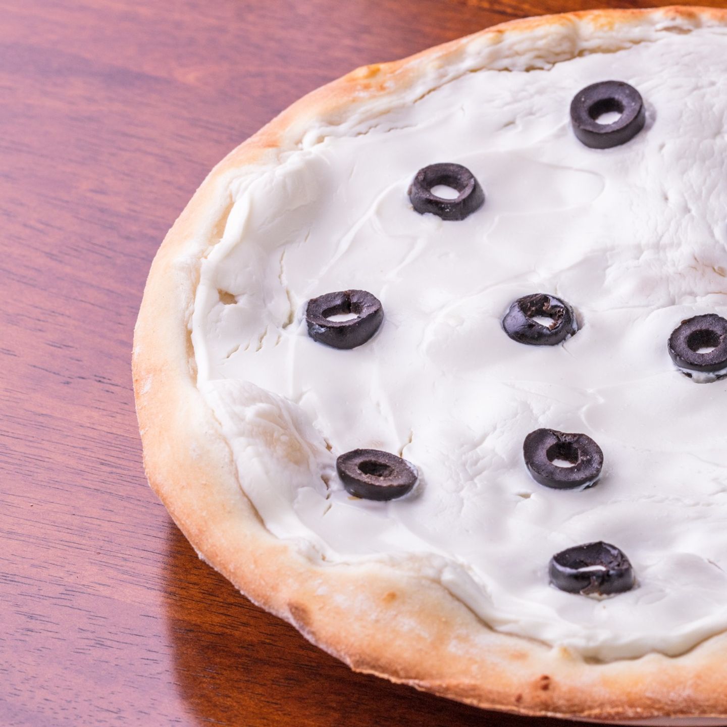 Labneh With Olives Manoushe