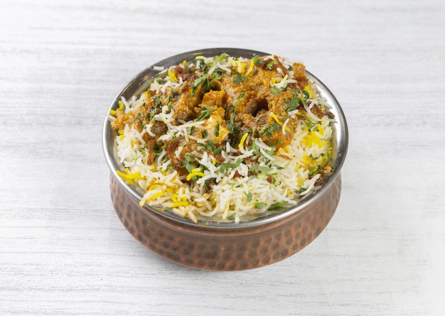 Indian Biryani With Beef For One Person