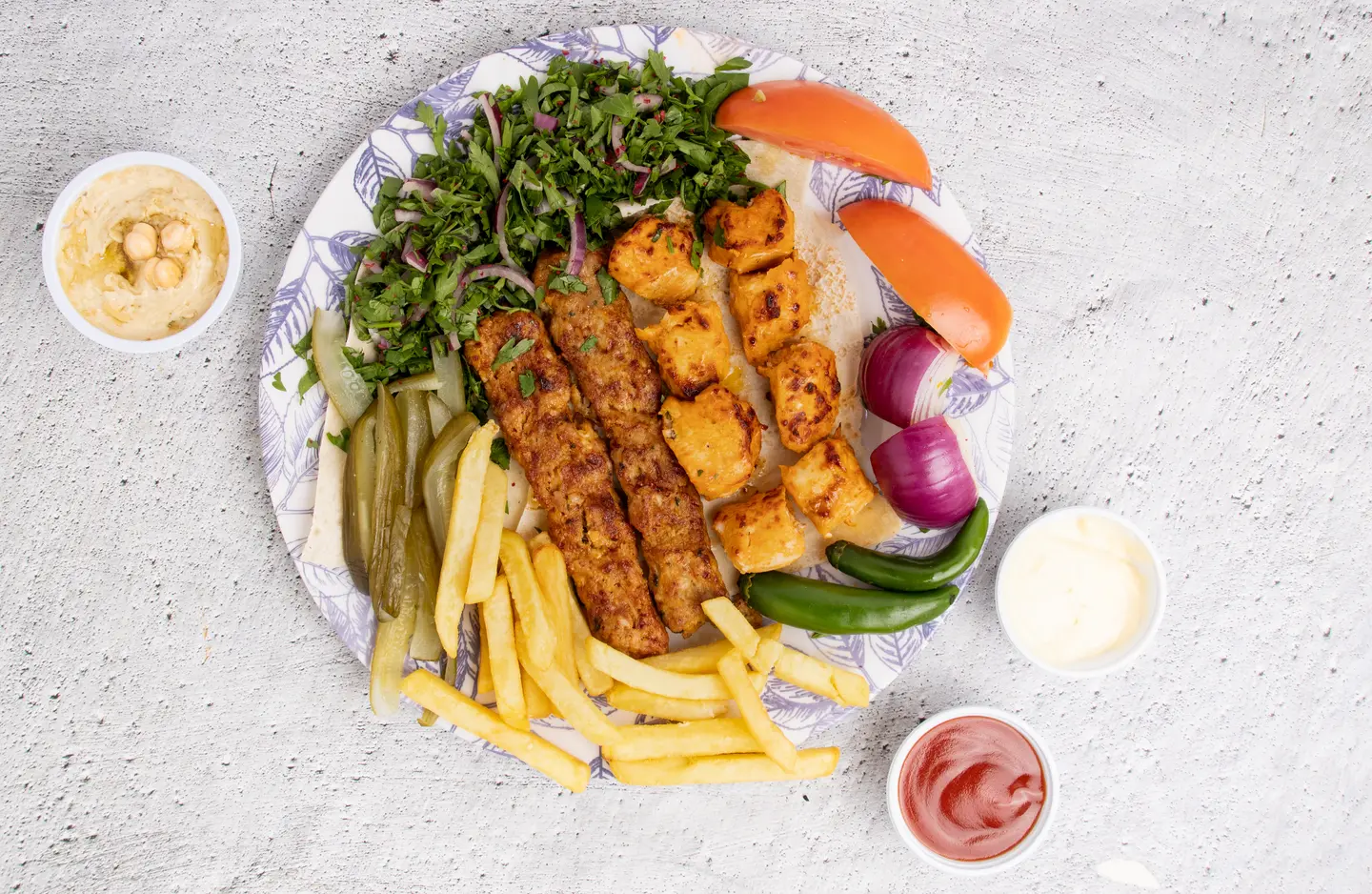 مشكل دجاج