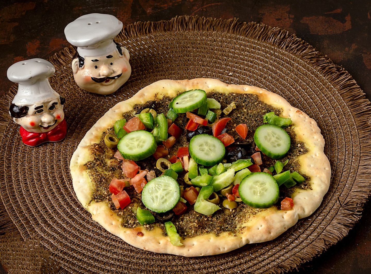 Cheese With Thyme And Vegetables