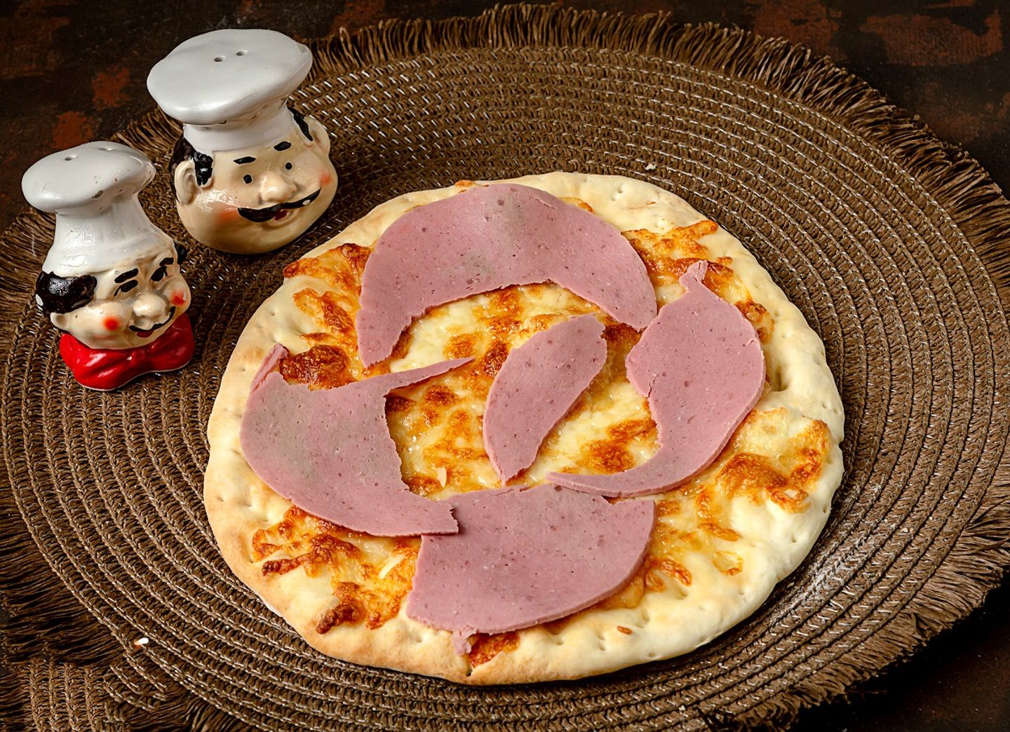 Mortadella With Cheese And Sauce