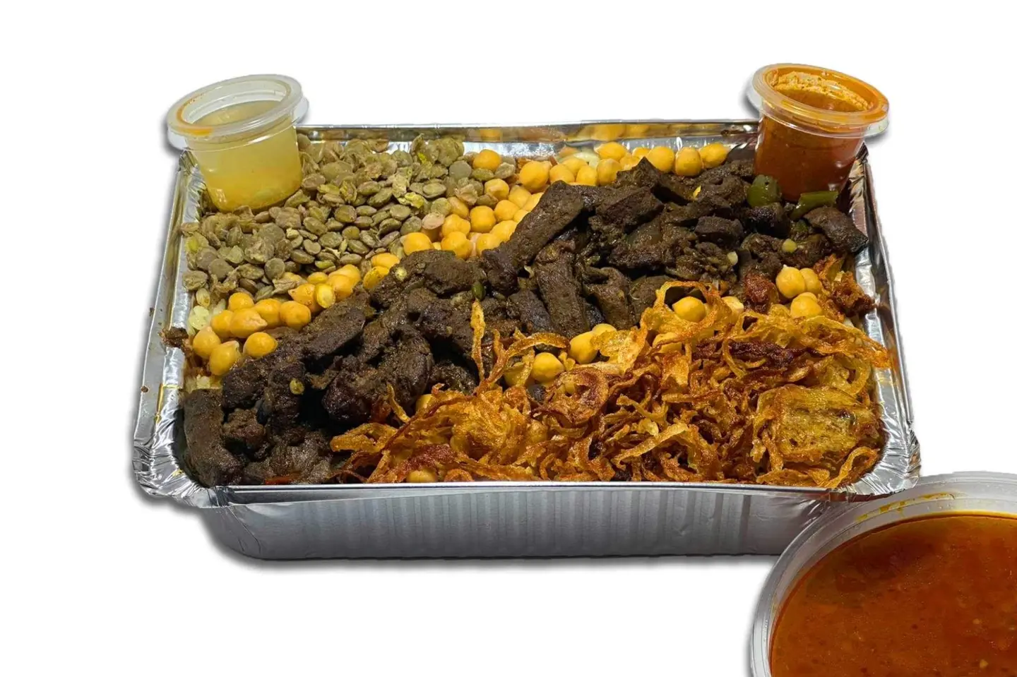 Koshari With Liver