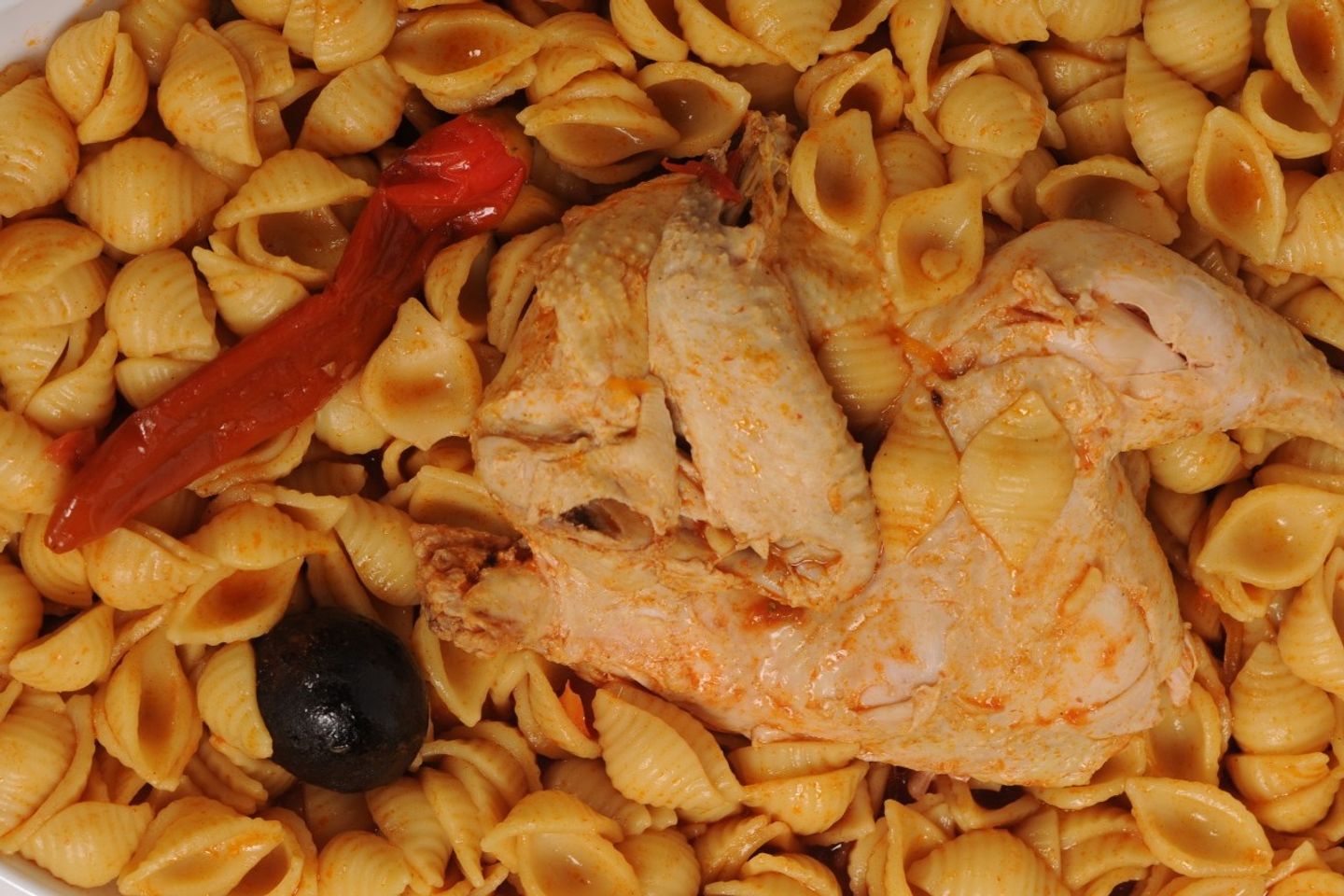 حبة مكرونة قواقع