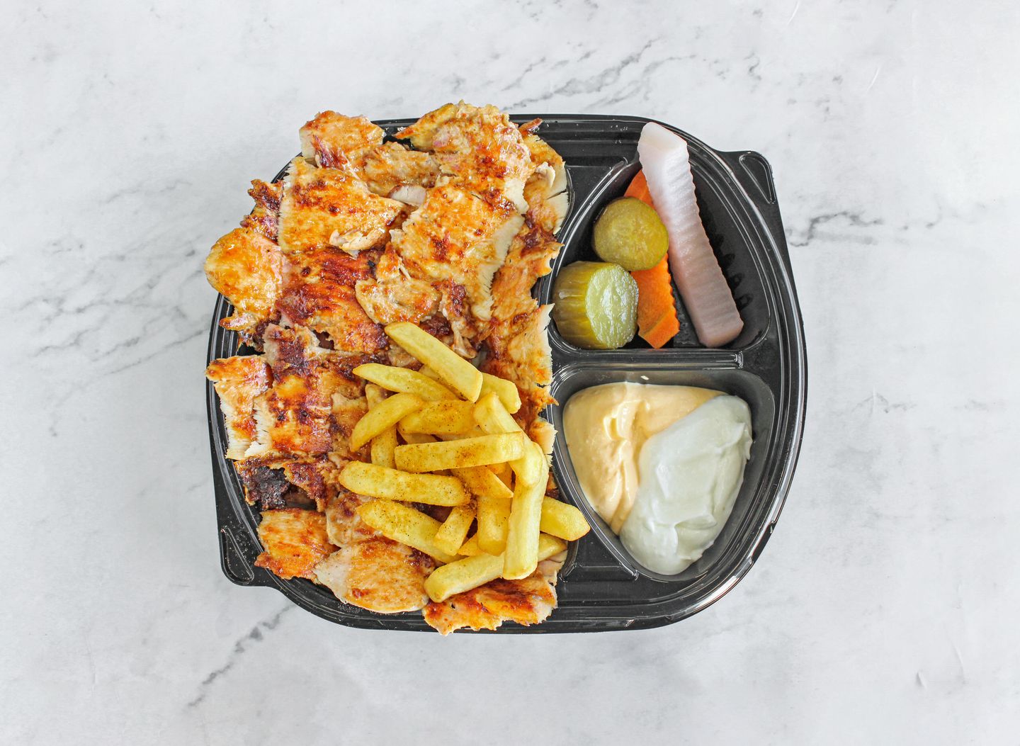 Shawarma Plate Slices
