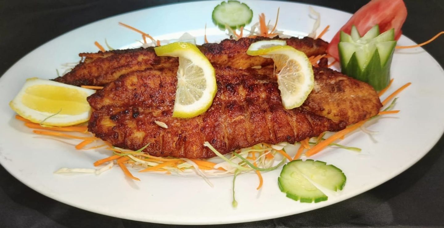 سمك فيليه مشوي 2 قطعة