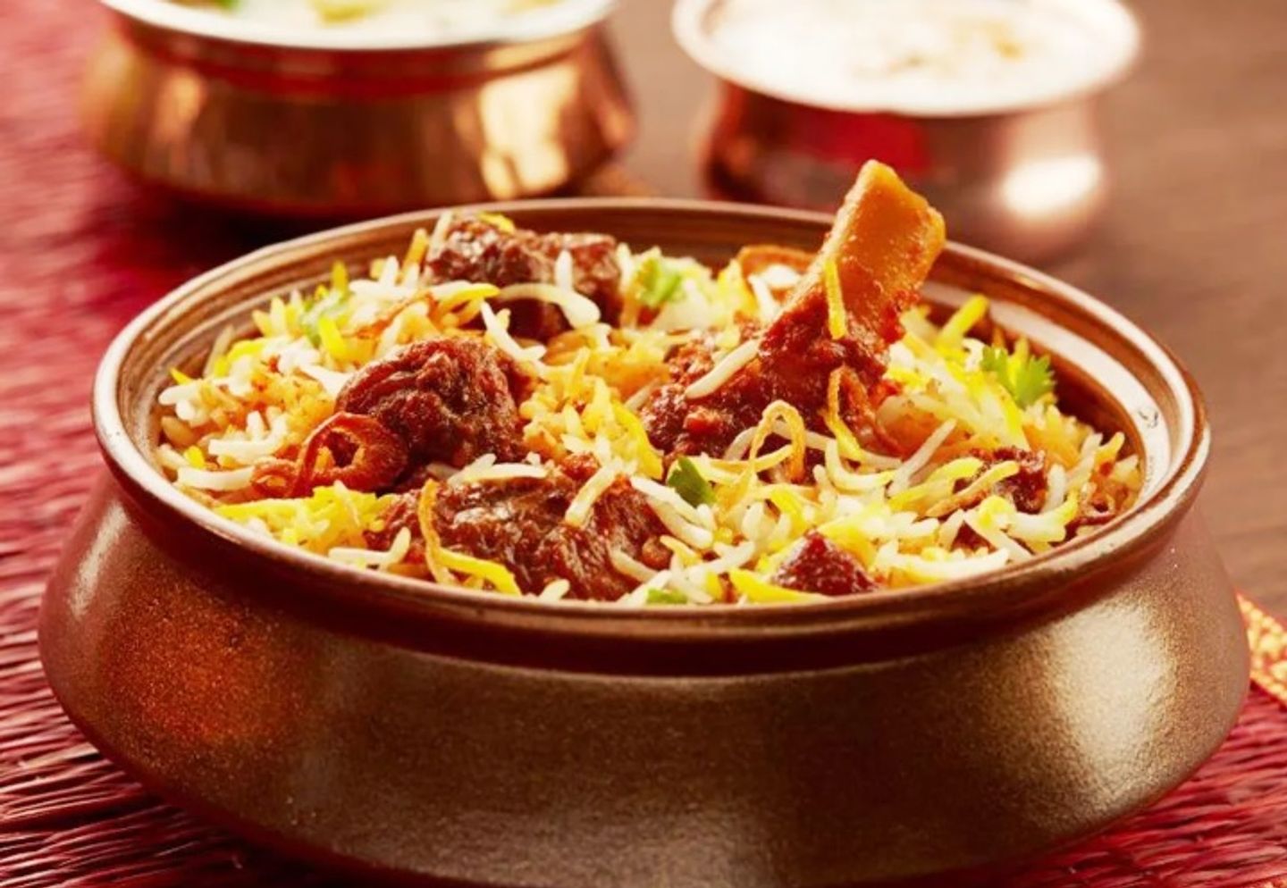 Hyderabadi Dum Mutton Briyani