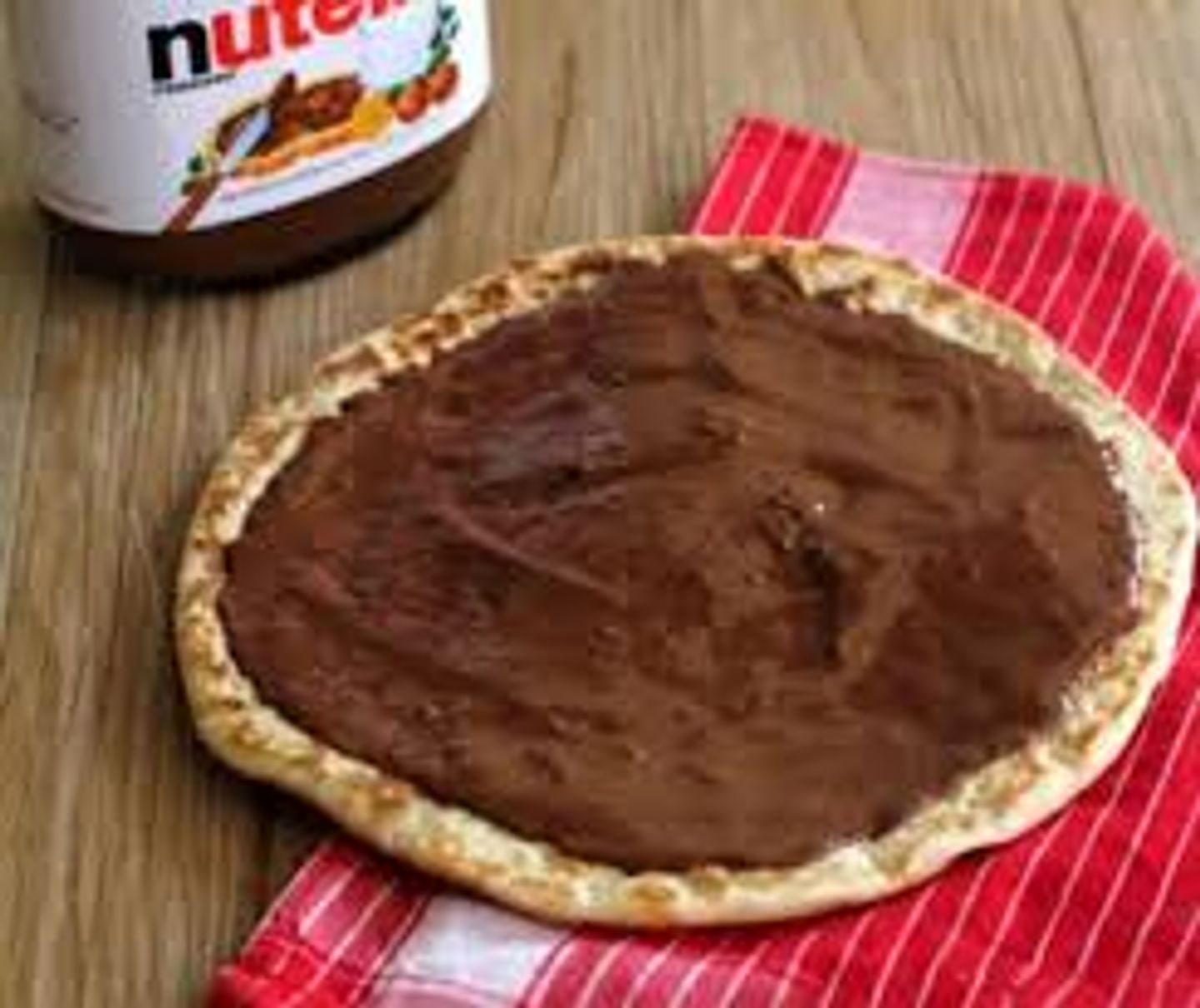 فطيرة لبنه بالنوتيلا