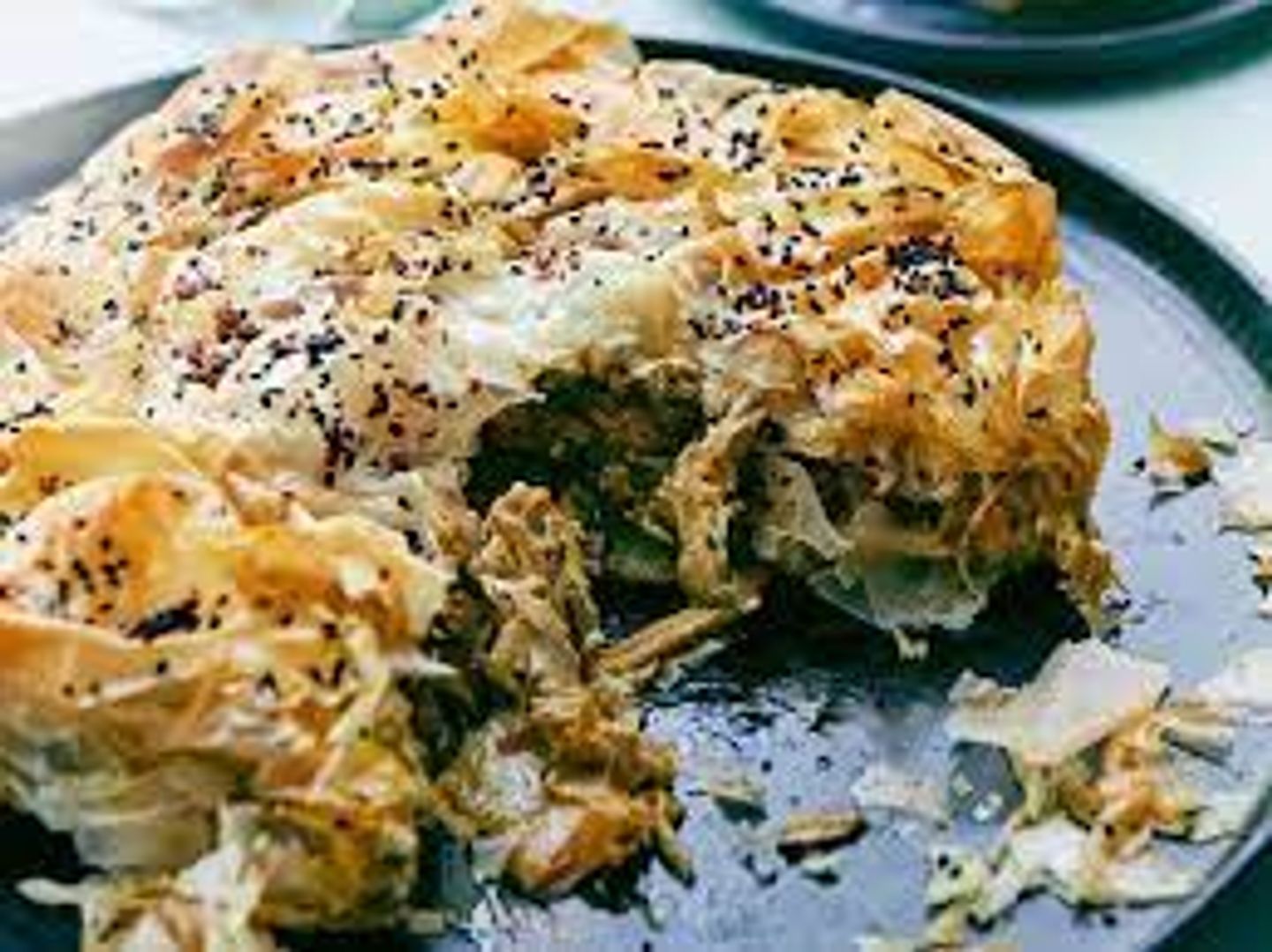 فطيرة شرائح شاورما