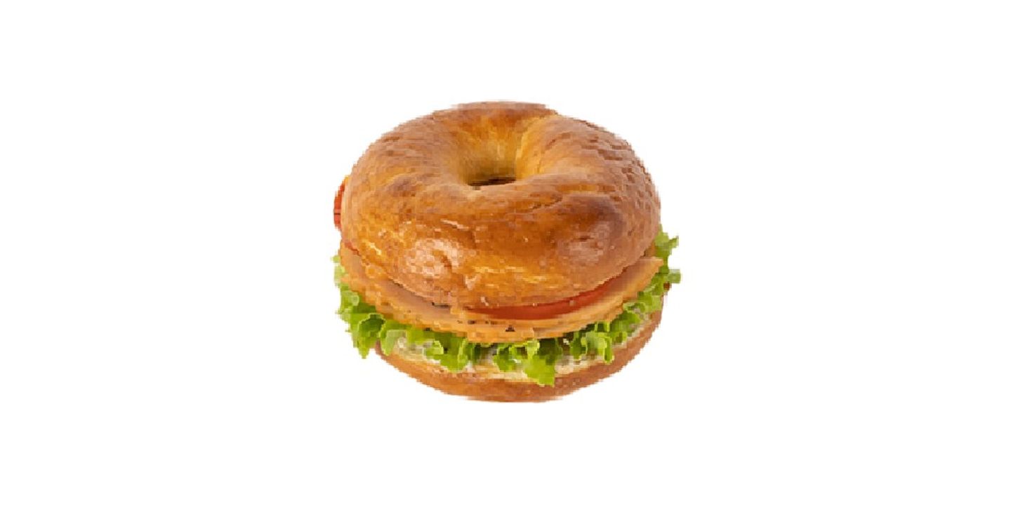 Smoked Turkey Bagel