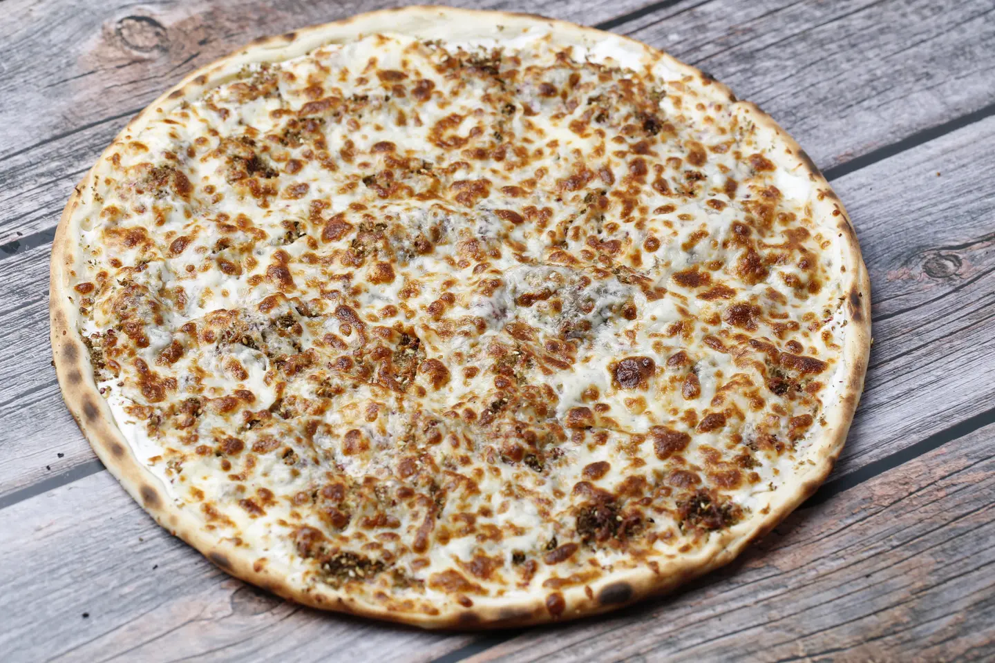 Cheese And Thyme Pizza
