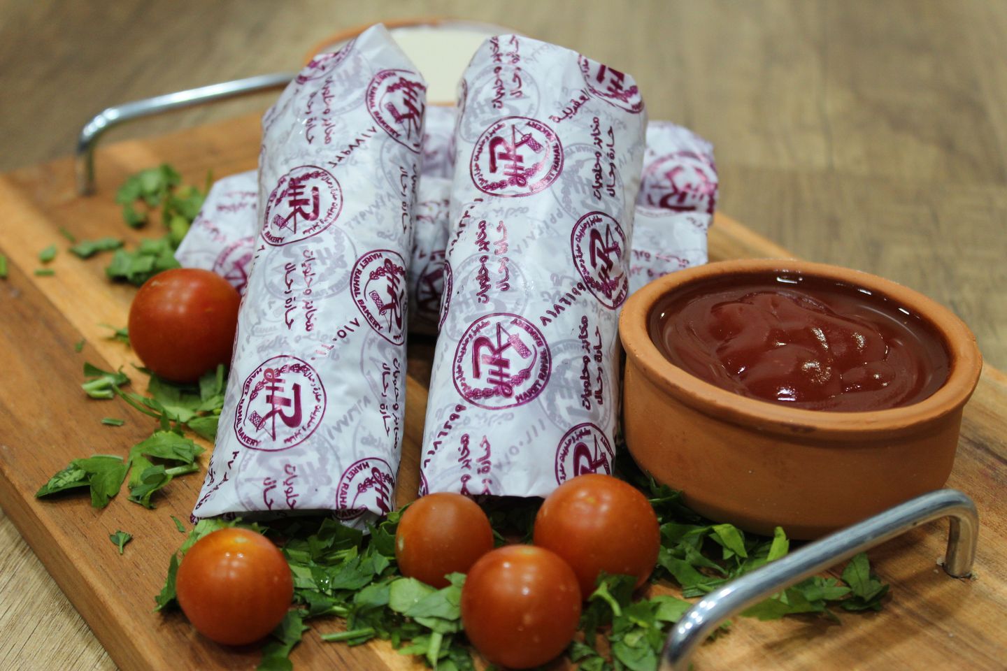 Falafel Roll Plate