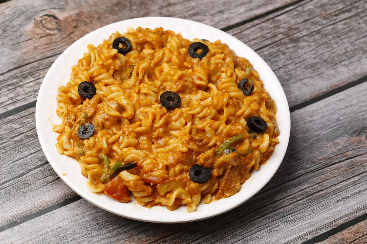 Red Pasta With Chicken