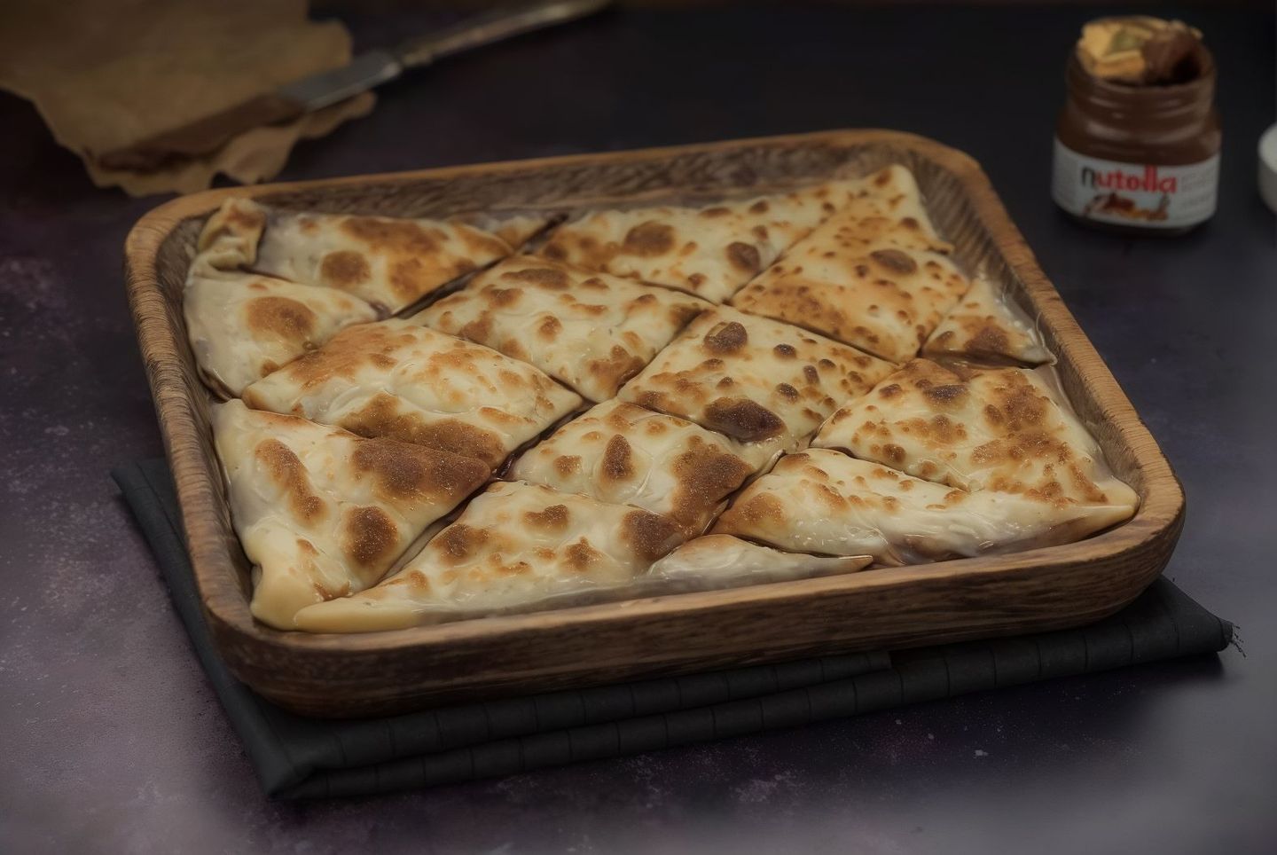 مطبق حلو قشطه
