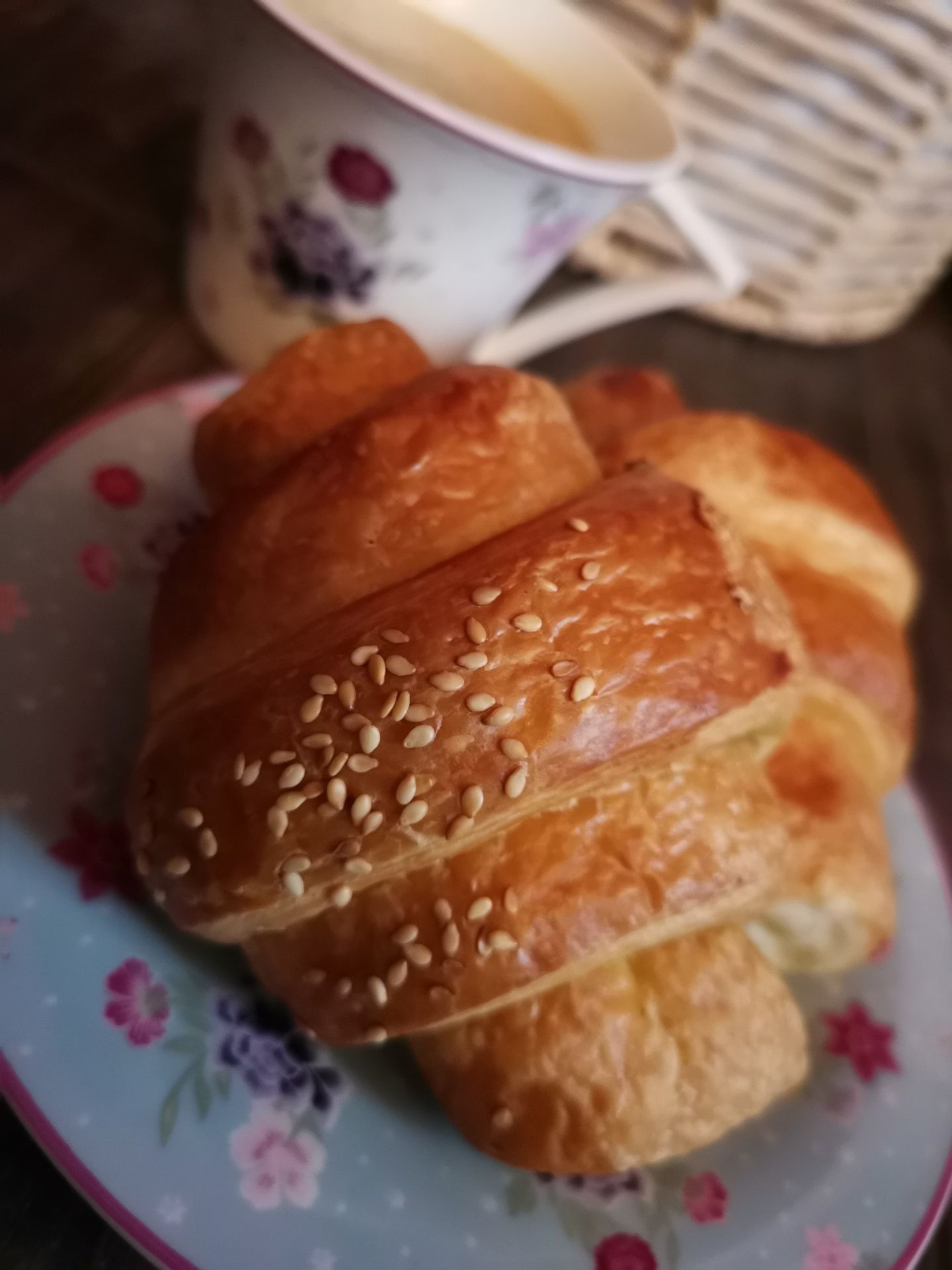 كرواسون زعتر