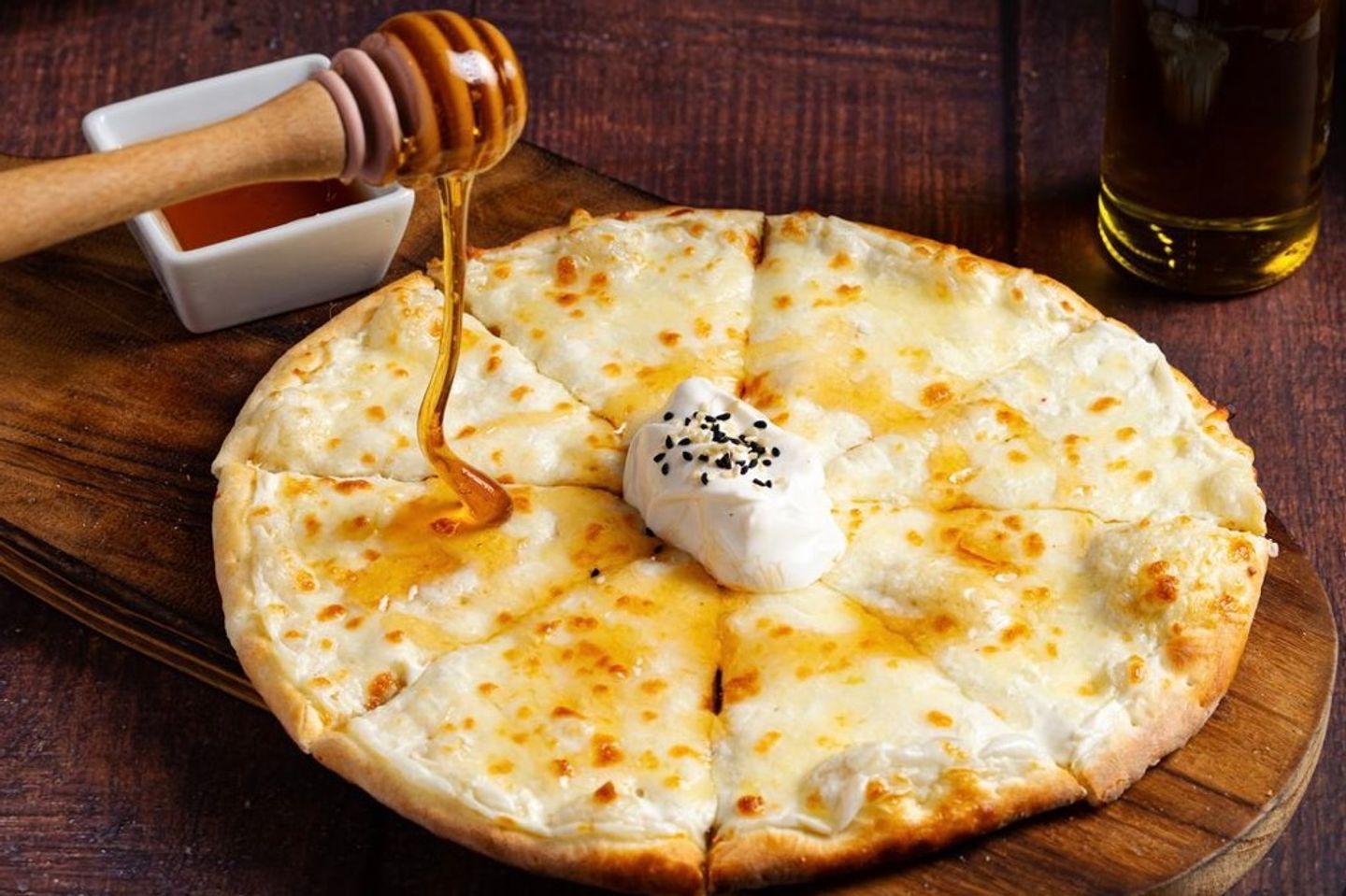 جبن سائل بالعسل